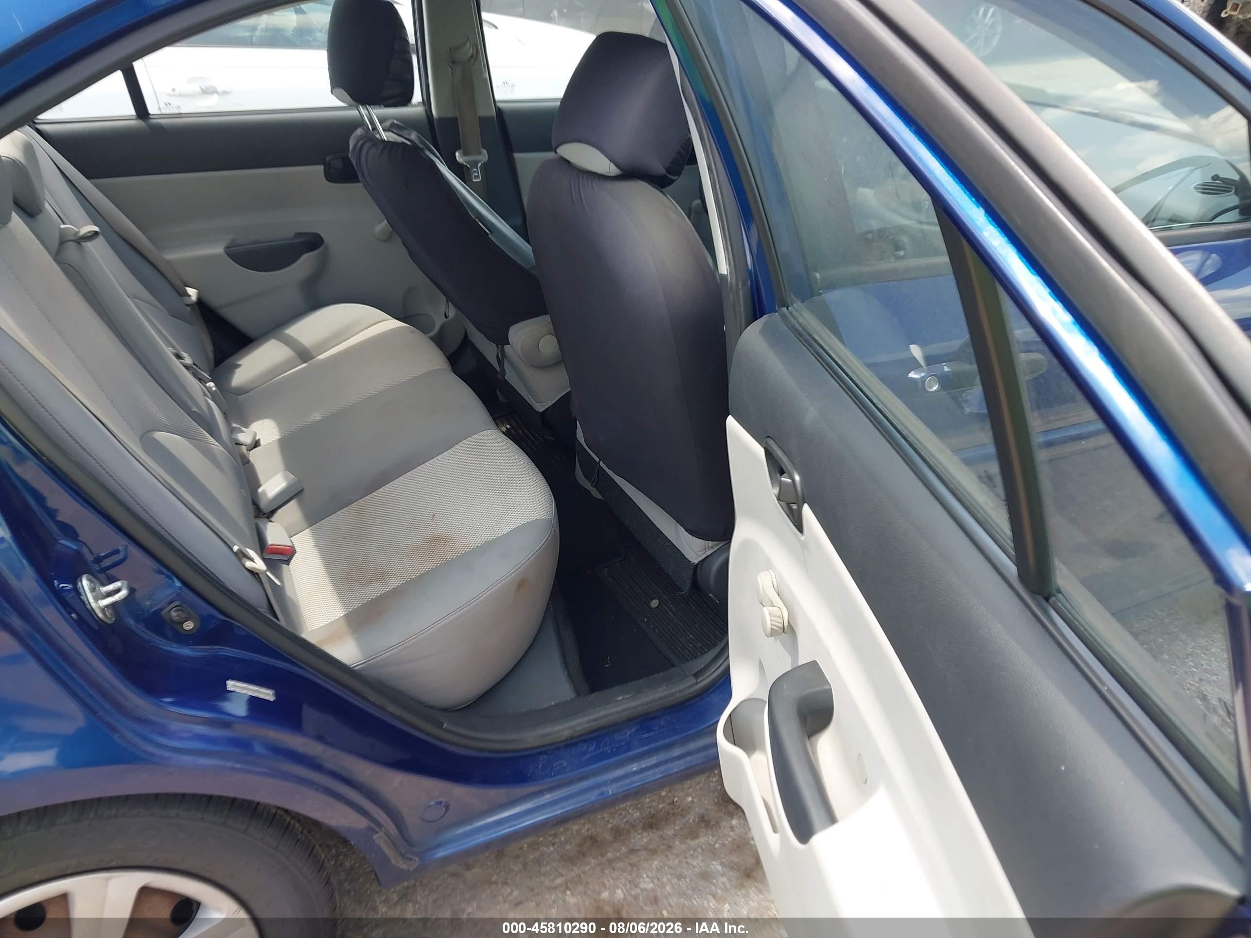 2011 Hyundai Accent Gls Blue vin: KMHCN4AC8BU609035