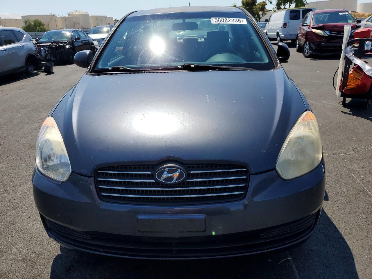 2011 Hyundai Accent Gls Gray vin: KMHCN4AC8BU612579