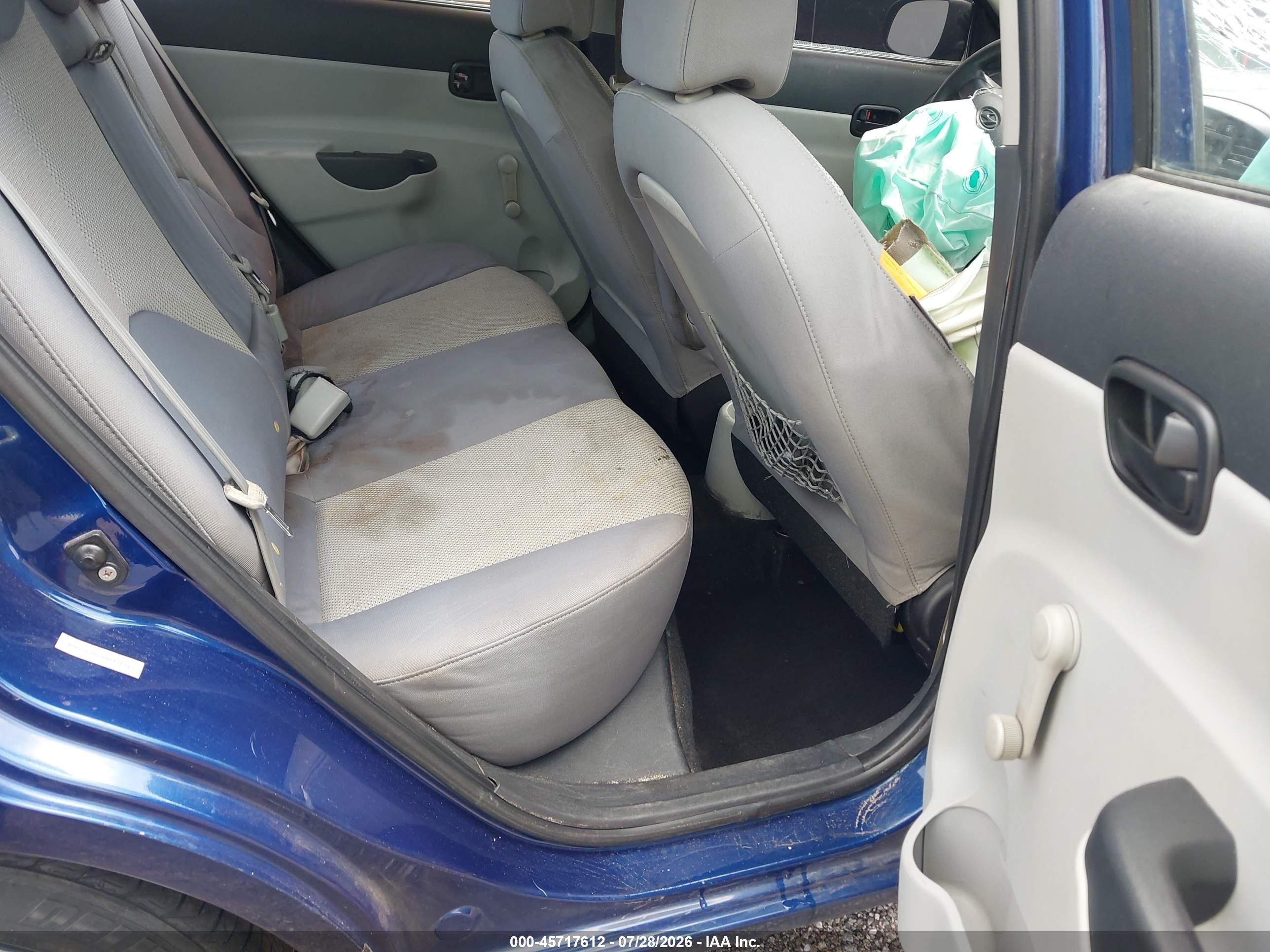 2010 Hyundai Accent Gls Blue vin: KMHCN4AC9AU431263