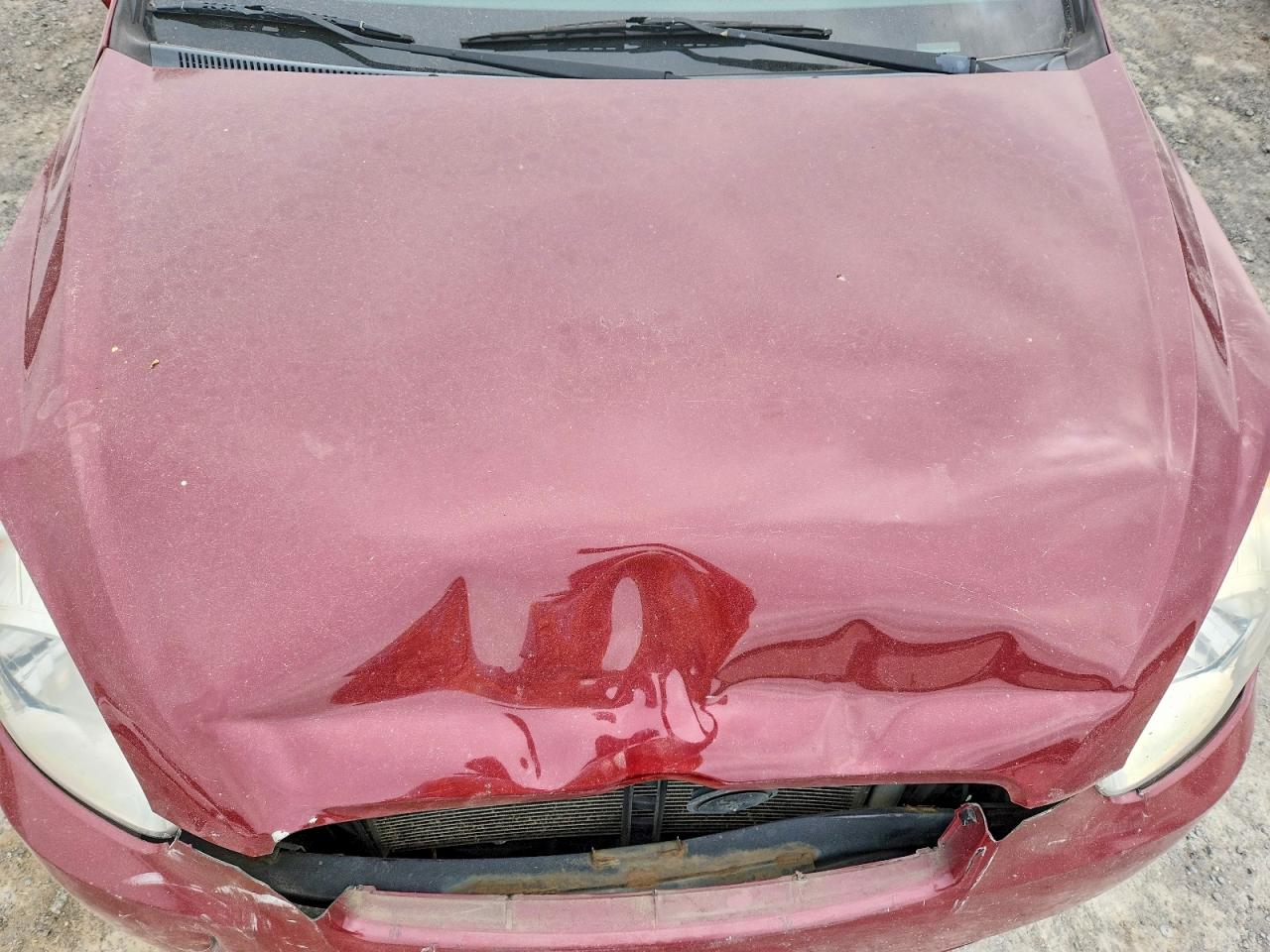 2010 Hyundai Accent Gls Red vin: KMHCN4AC9AU464635