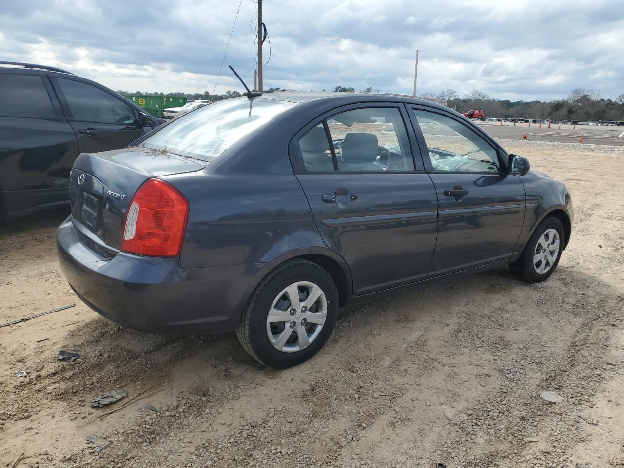 2010 Hyundai Accent Gls Blue vin: KMHCN4AC9AU486232