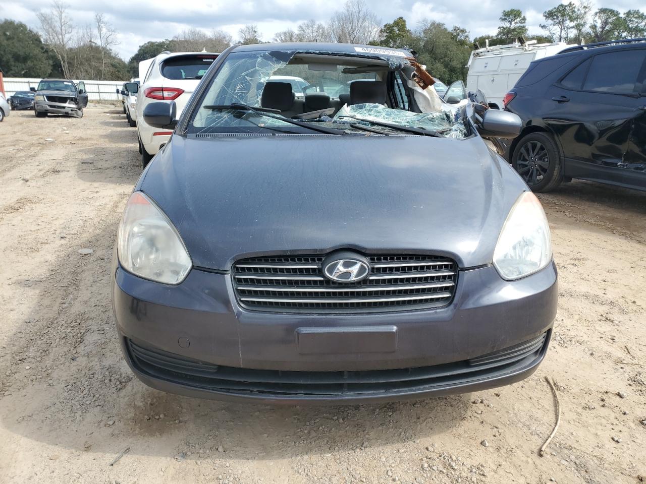 2010 Hyundai Accent Gls Blue vin: KMHCN4AC9AU486232