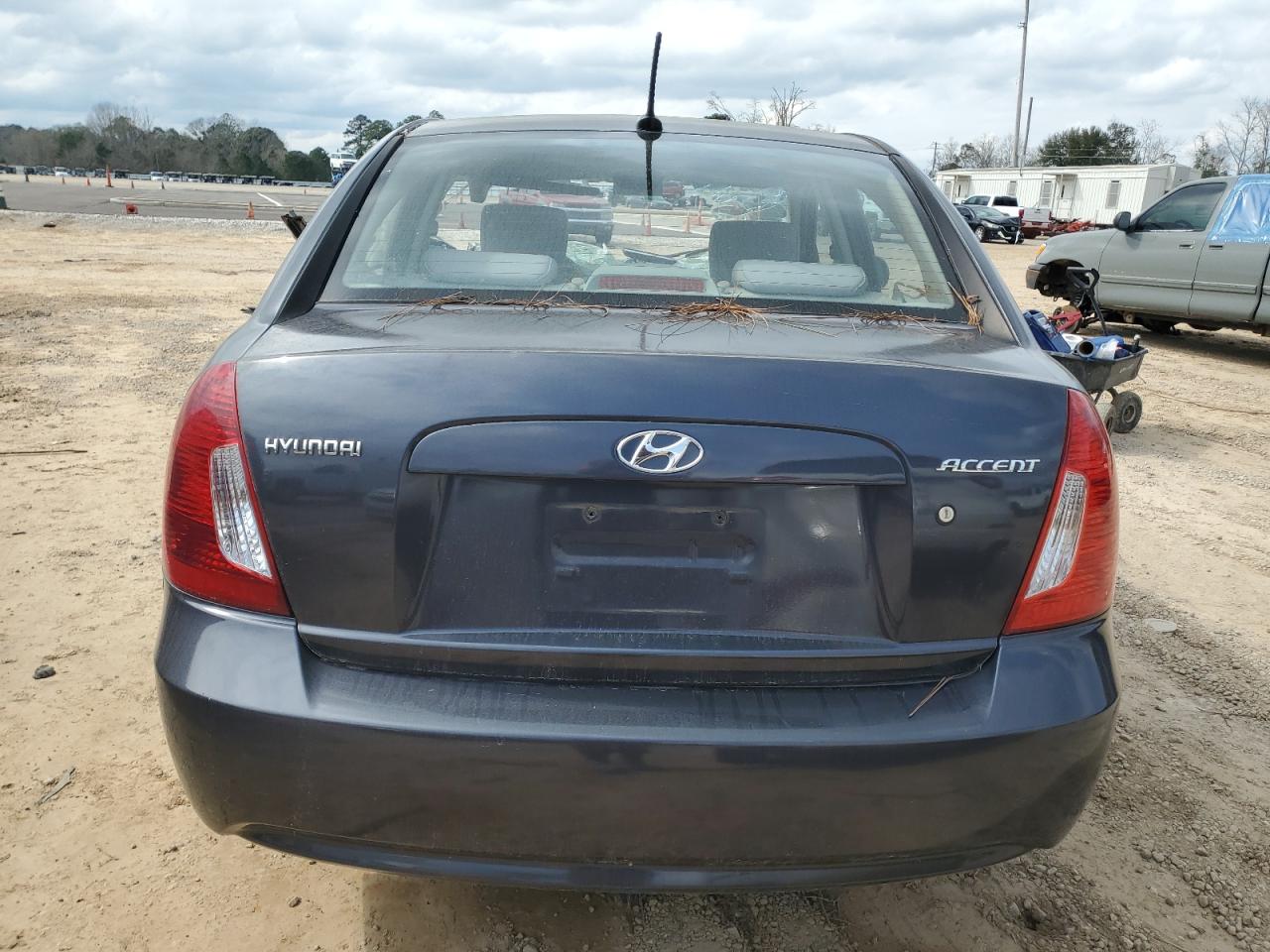 2010 Hyundai Accent Gls Blue vin: KMHCN4AC9AU486232