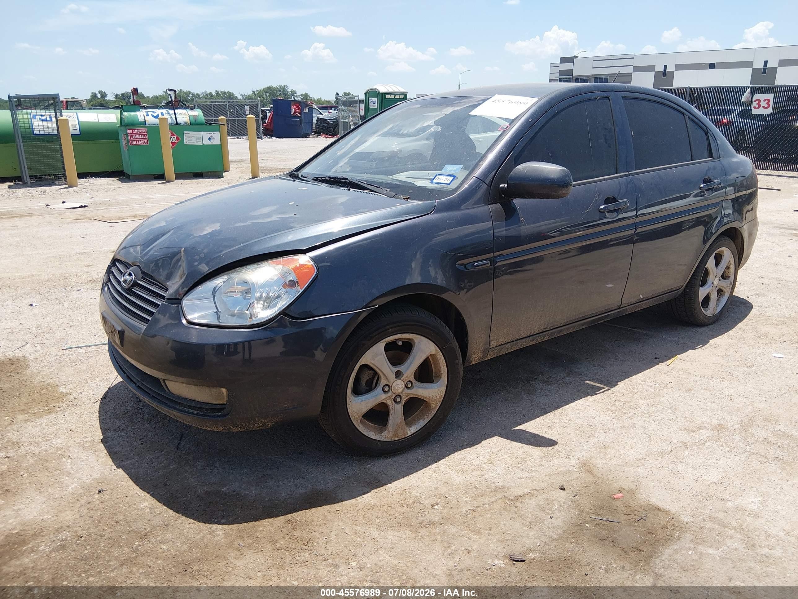 2011 Hyundai Accent Gls Gray vin: KMHCN4AC9BU542140