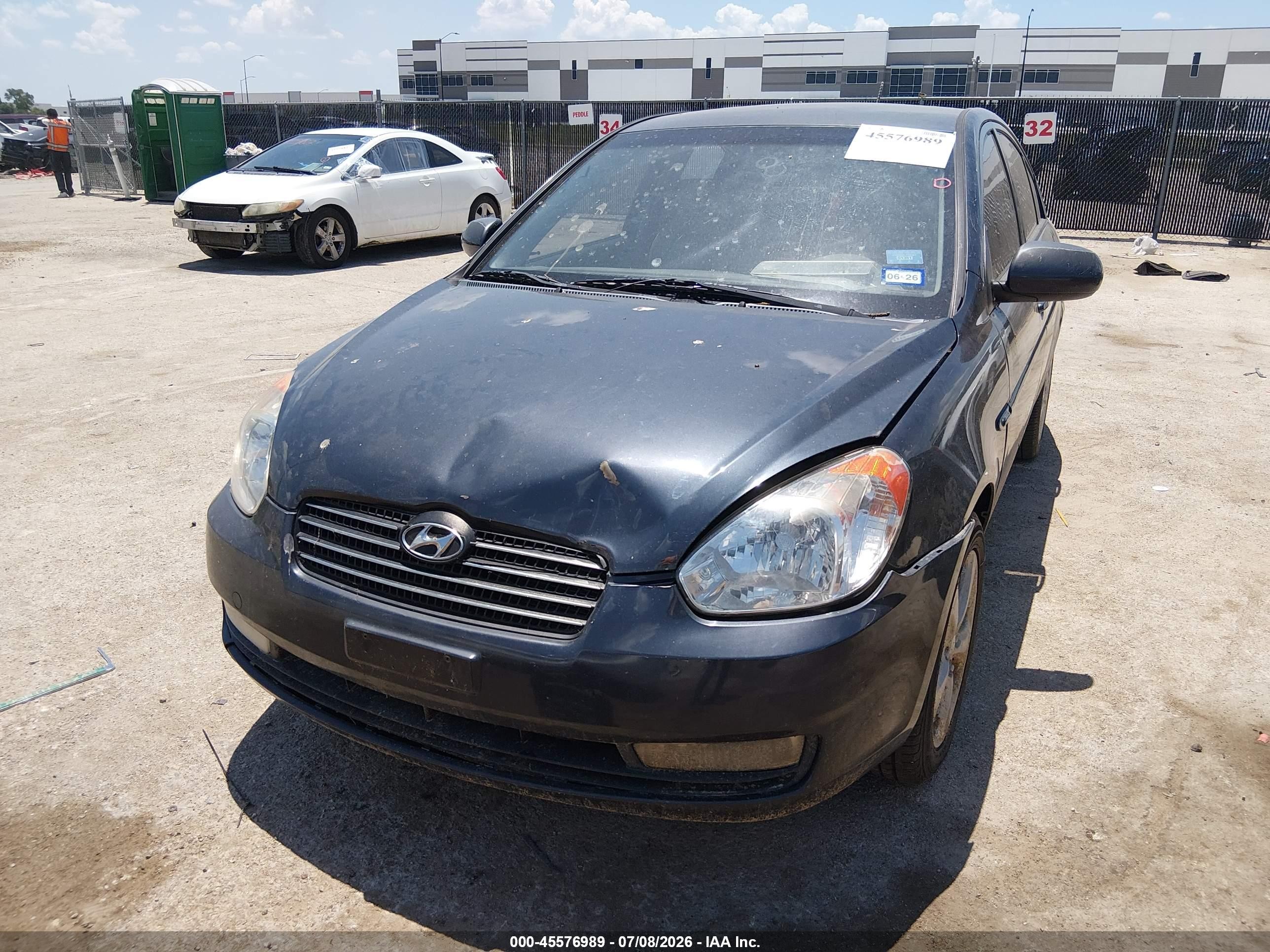 2011 Hyundai Accent Gls Gray vin: KMHCN4AC9BU542140