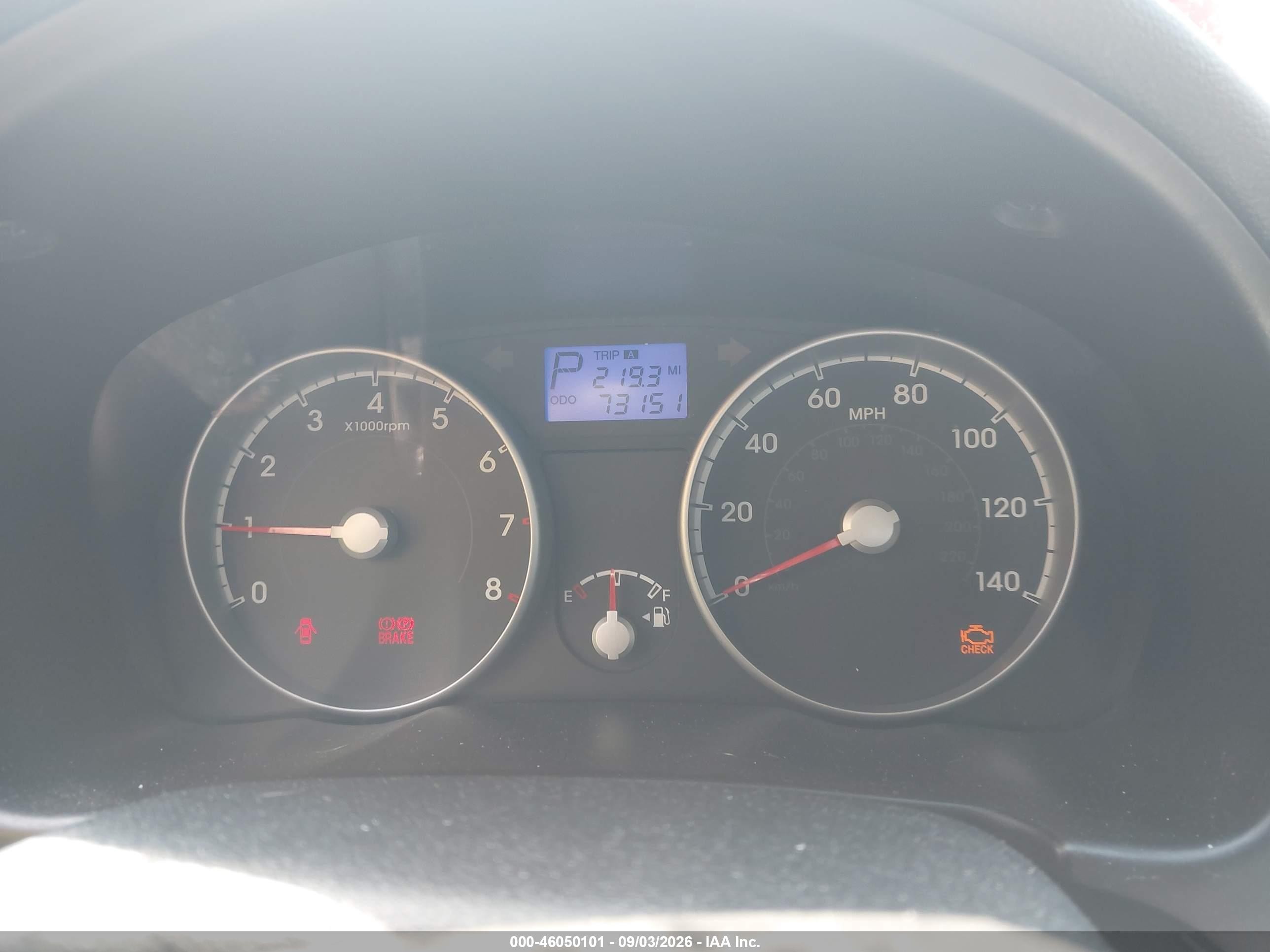 2011 Hyundai Accent Gls Blue vin: KMHCN4AC9BU591919