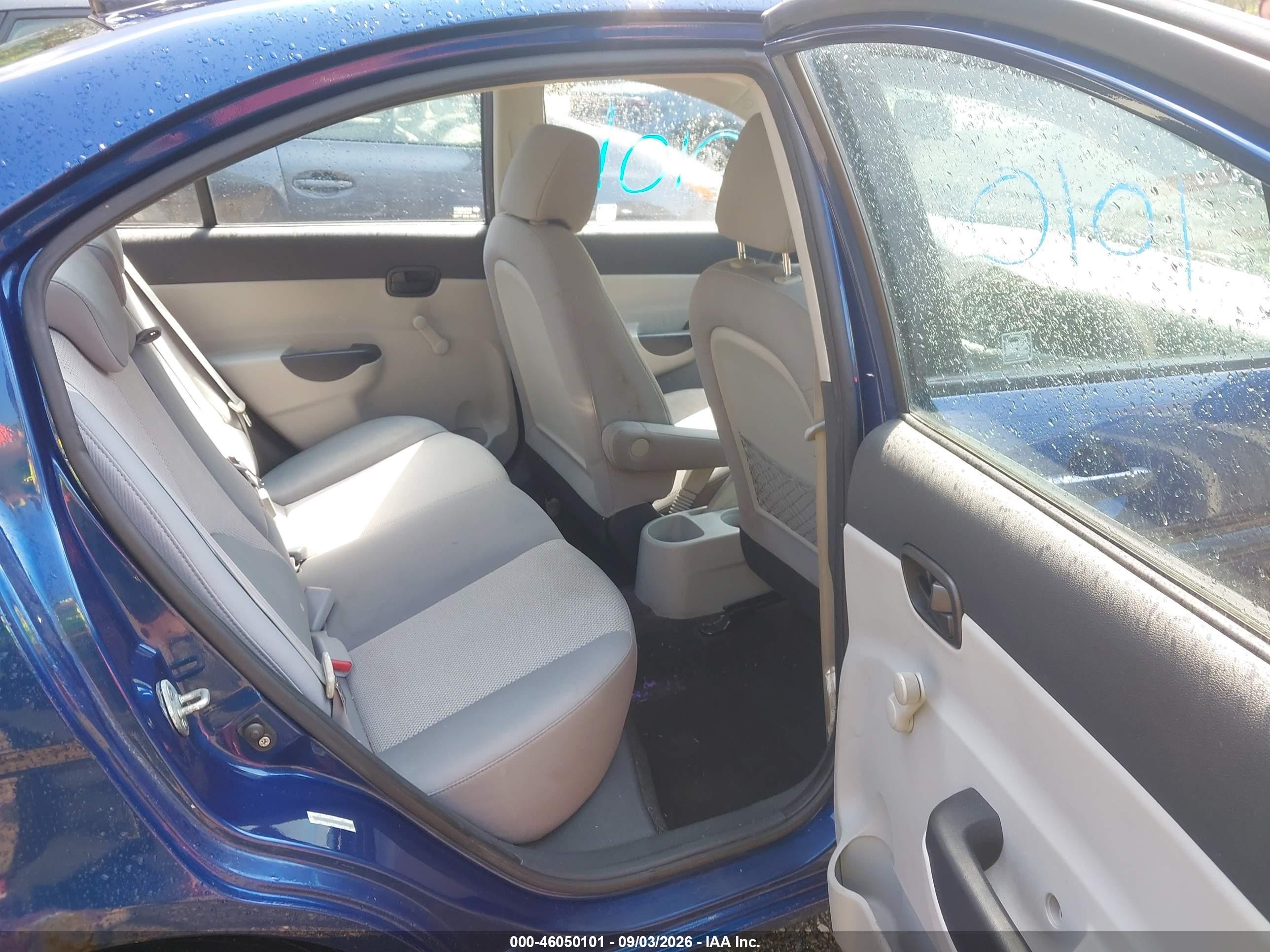 2011 Hyundai Accent Gls Blue vin: KMHCN4AC9BU591919