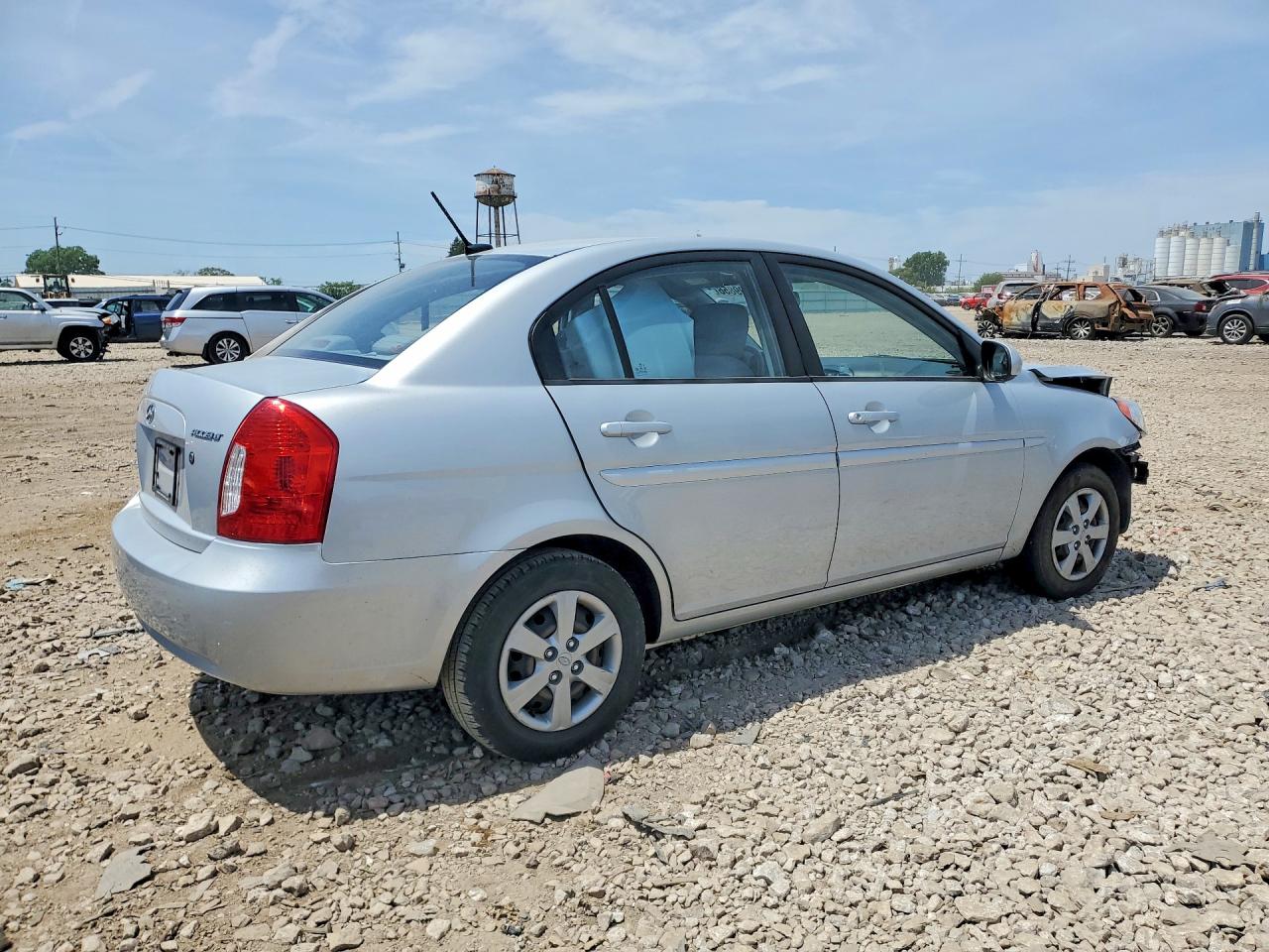 2011 Hyundai Accent Gls Silver vin: KMHCN4AC9BU597414