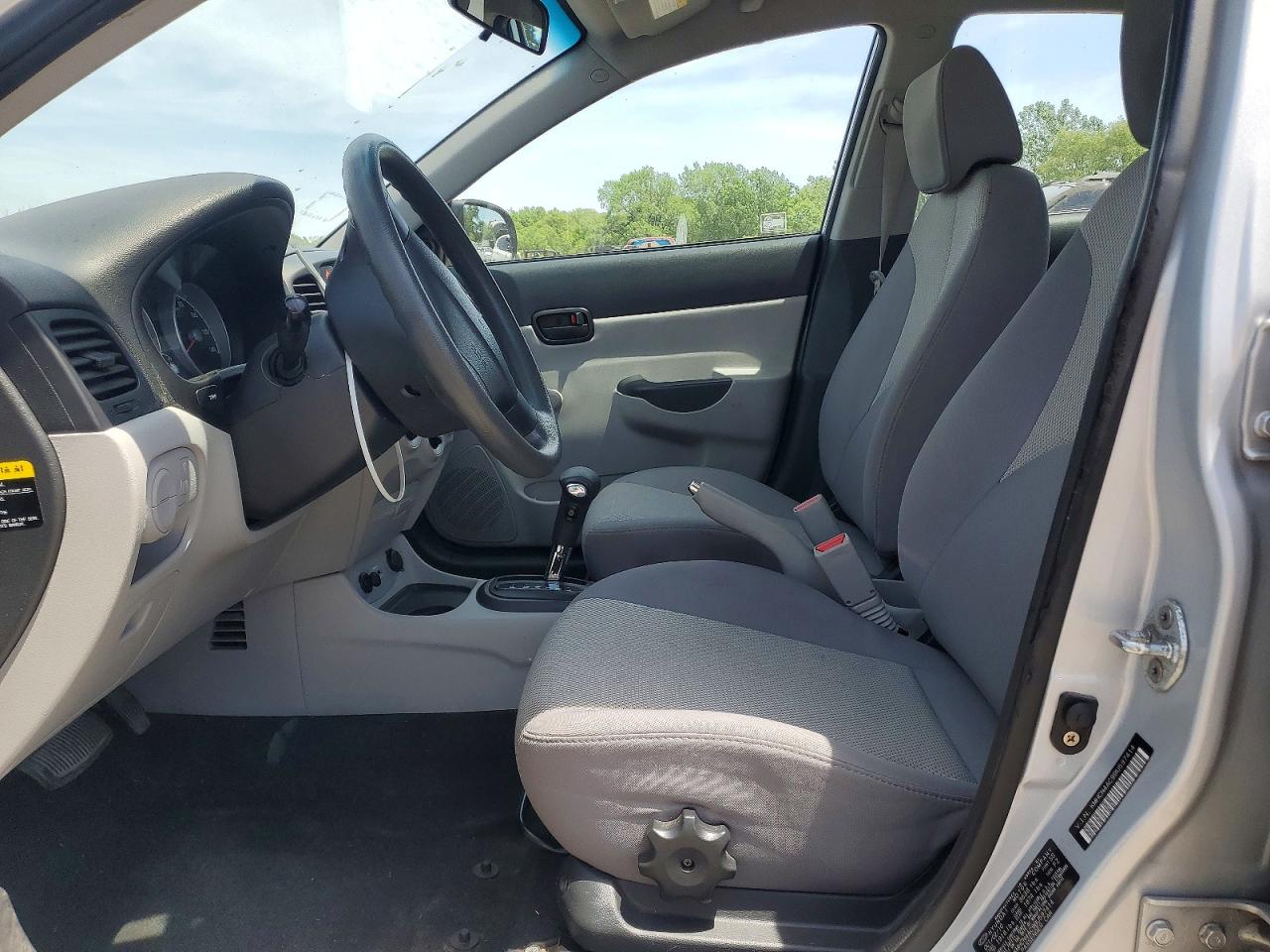 2011 Hyundai Accent Gls Silver vin: KMHCN4AC9BU597414