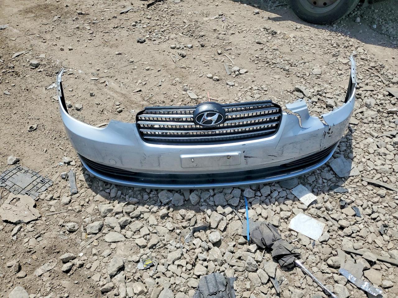 2011 Hyundai Accent Gls Silver vin: KMHCN4AC9BU597414