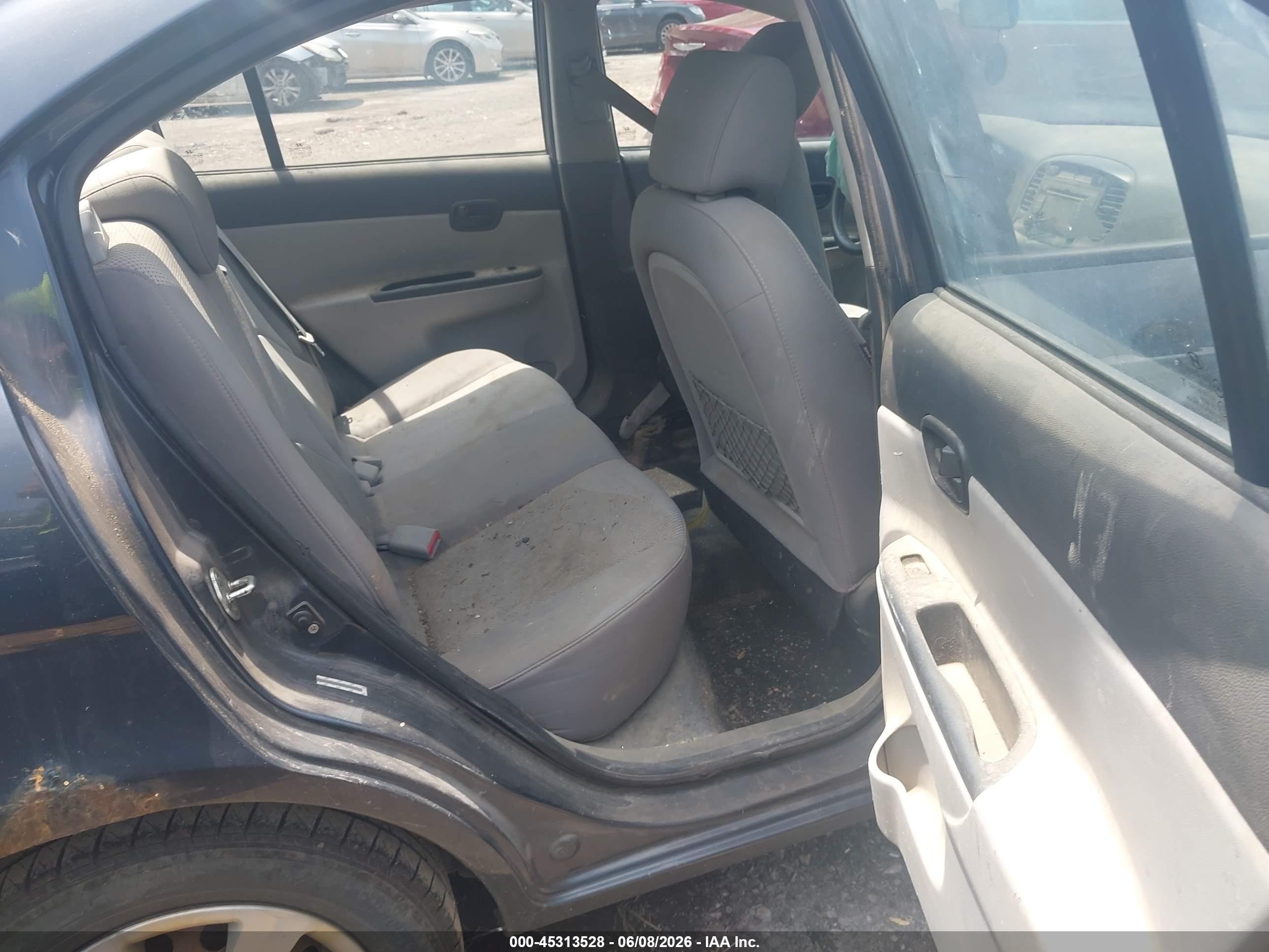2011 Hyundai Accent Gls Gray vin: KMHCN4AC9BU618536