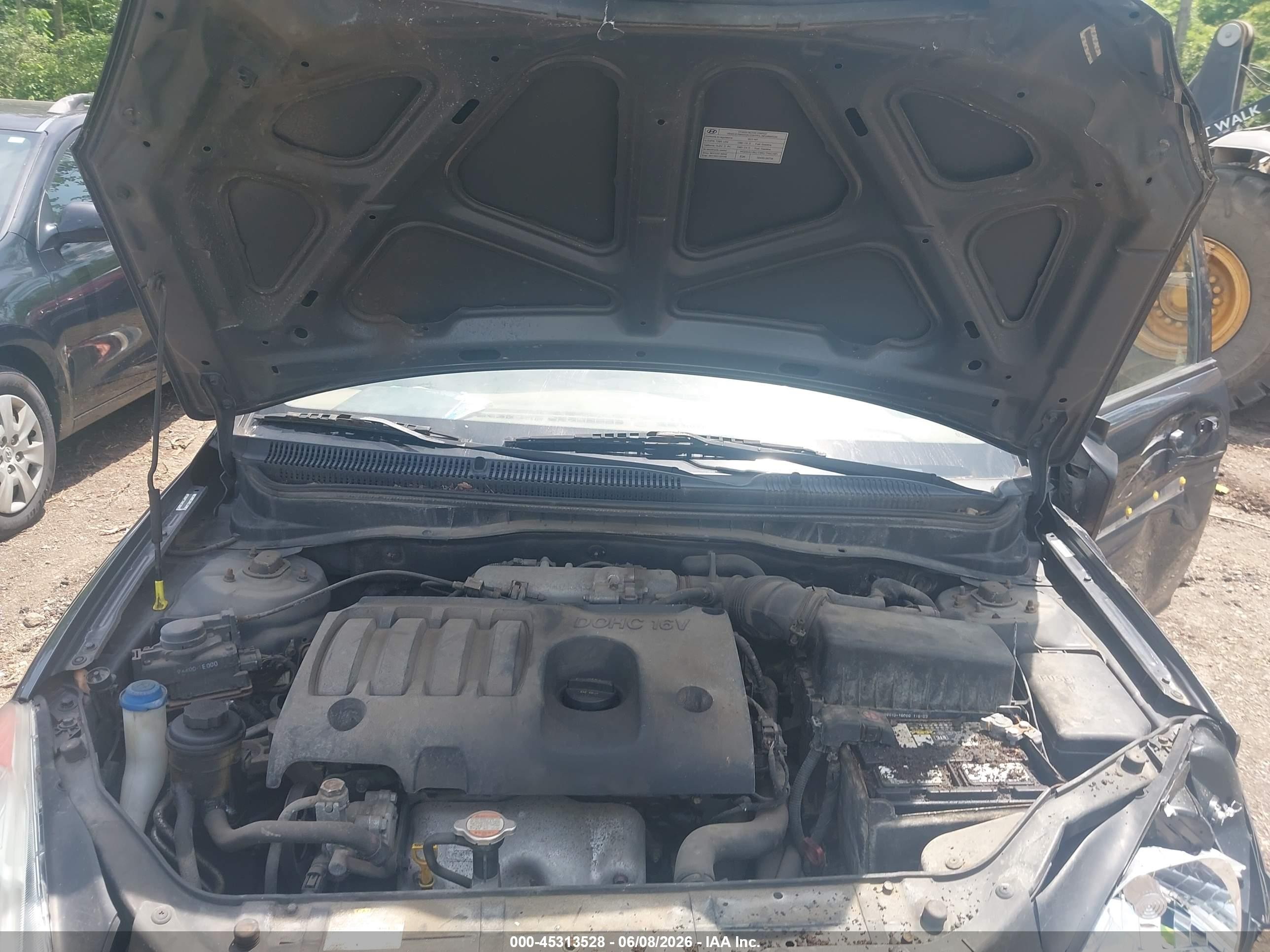 2011 Hyundai Accent Gls Gray vin: KMHCN4AC9BU618536