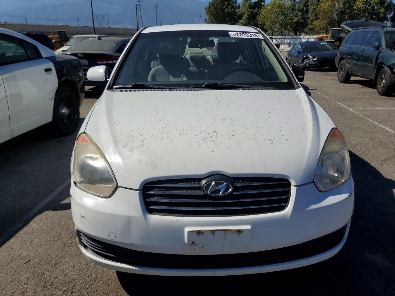 2011 Hyundai Accent Gls White vin: KMHCN4ACXBU606640
