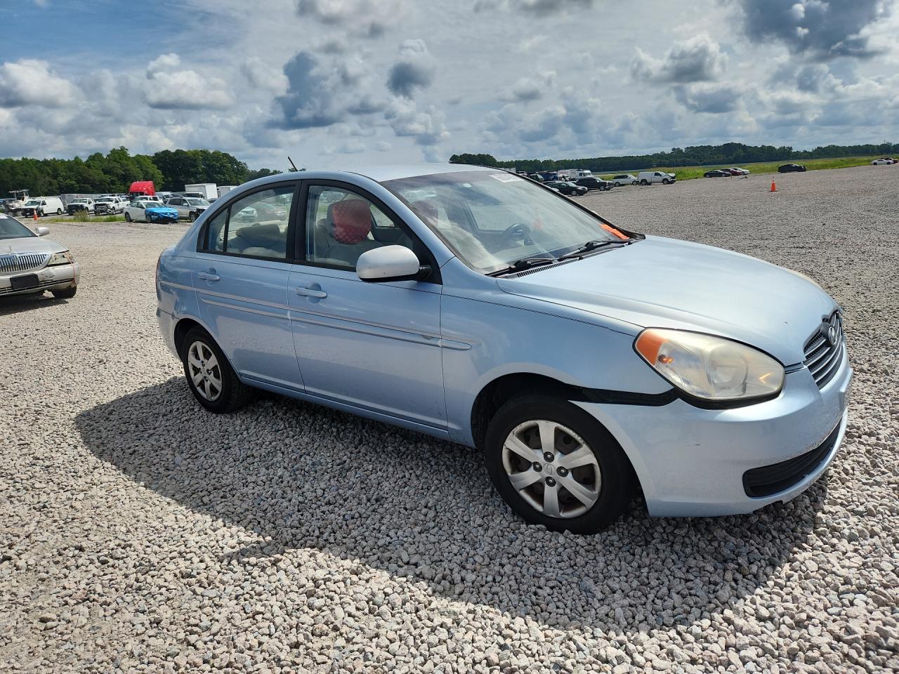 2011 Hyundai Accent Gls Blue vin: KMHCN4ACXBU615581