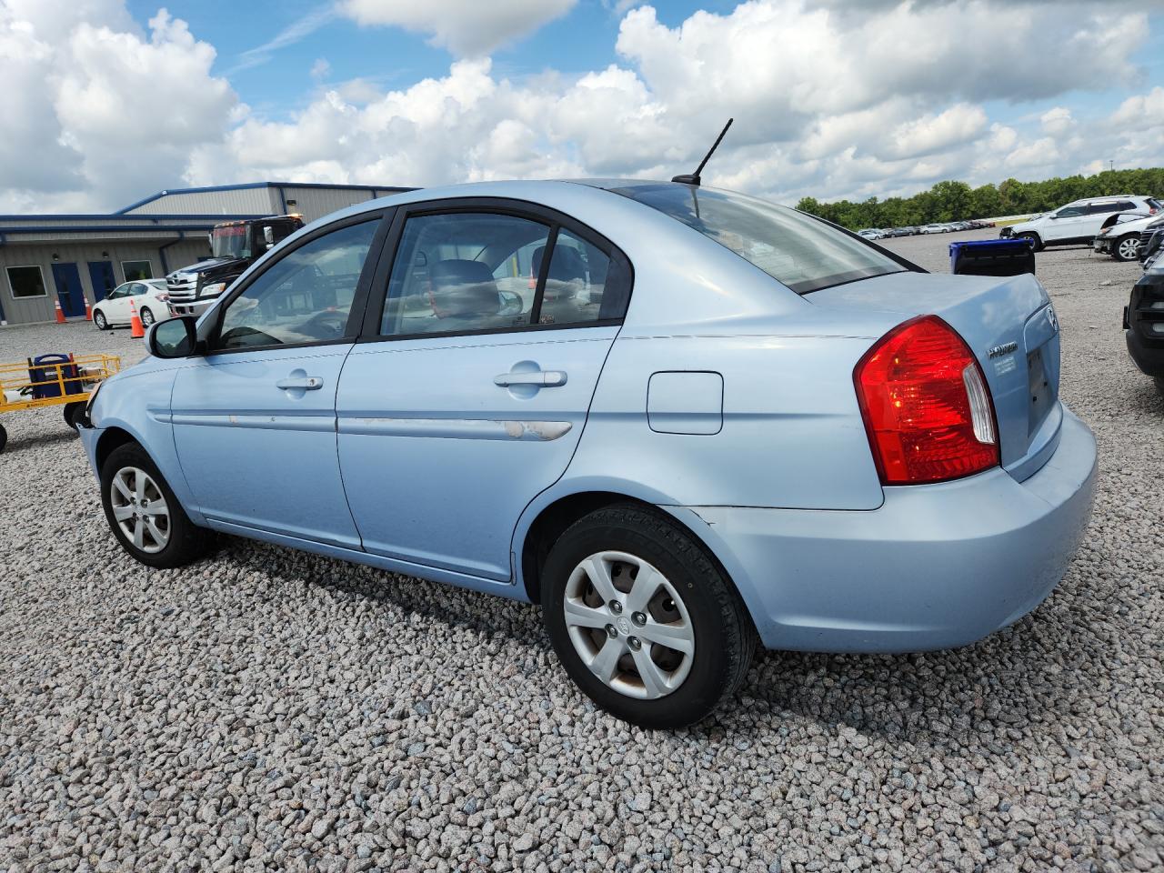 2011 Hyundai Accent Gls Blue vin: KMHCN4ACXBU615581
