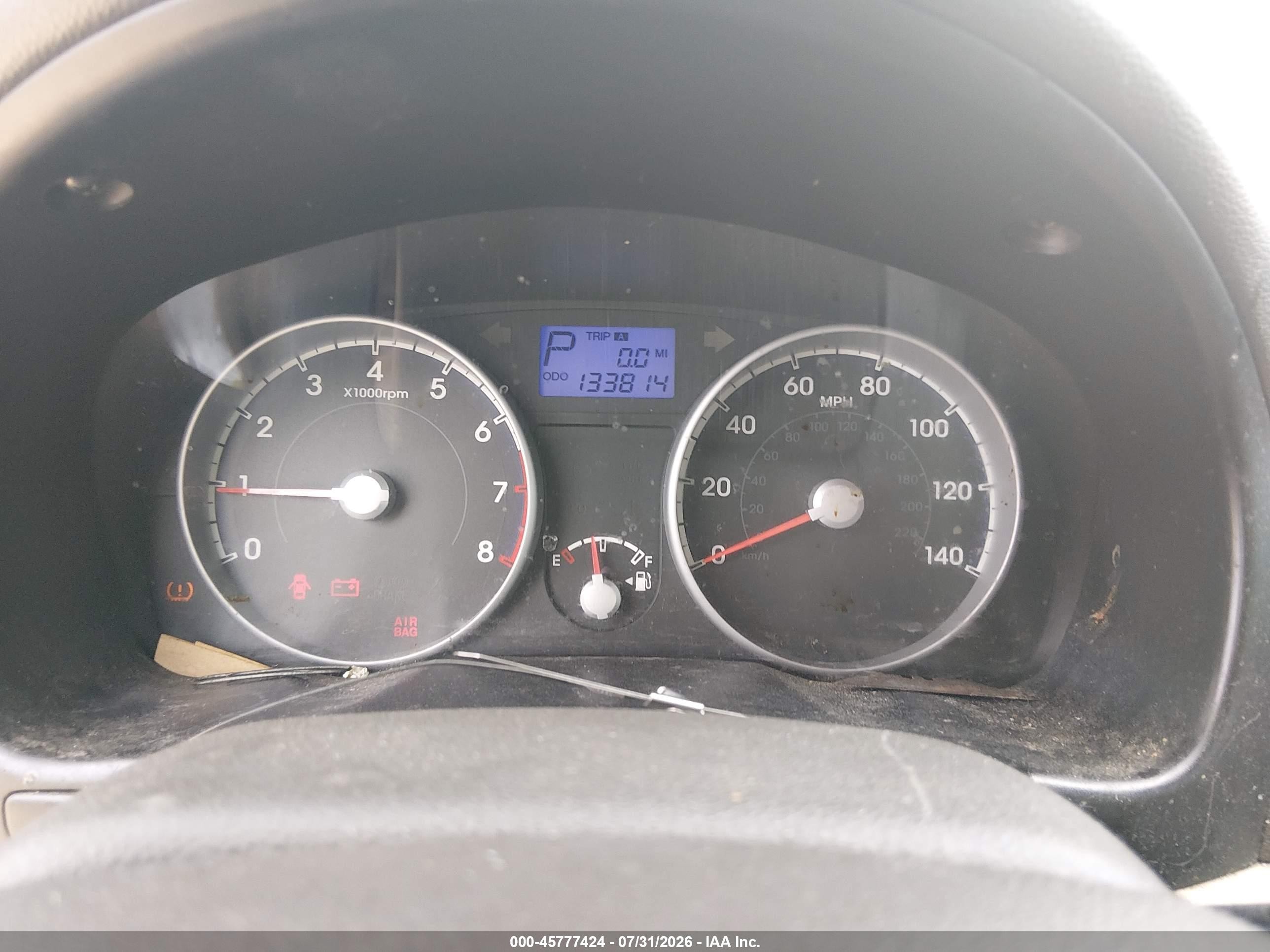 2011 Hyundai Accent Gls Light Blue vin: KMHCN4ACXBU615726