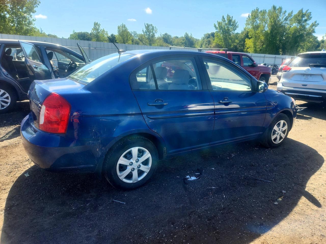 2011 Hyundai Accent Gls Blue vin: KMHCN4ACXBU619680