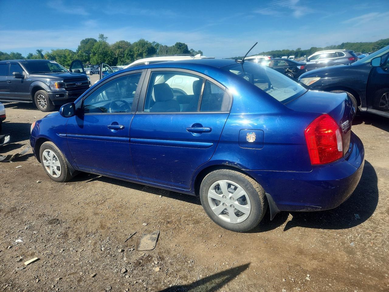 2011 Hyundai Accent Gls Blue vin: KMHCN4ACXBU619680