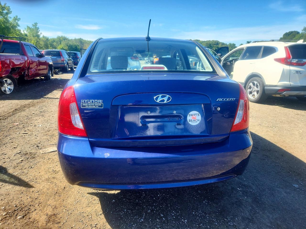 2011 Hyundai Accent Gls Blue vin: KMHCN4ACXBU619680