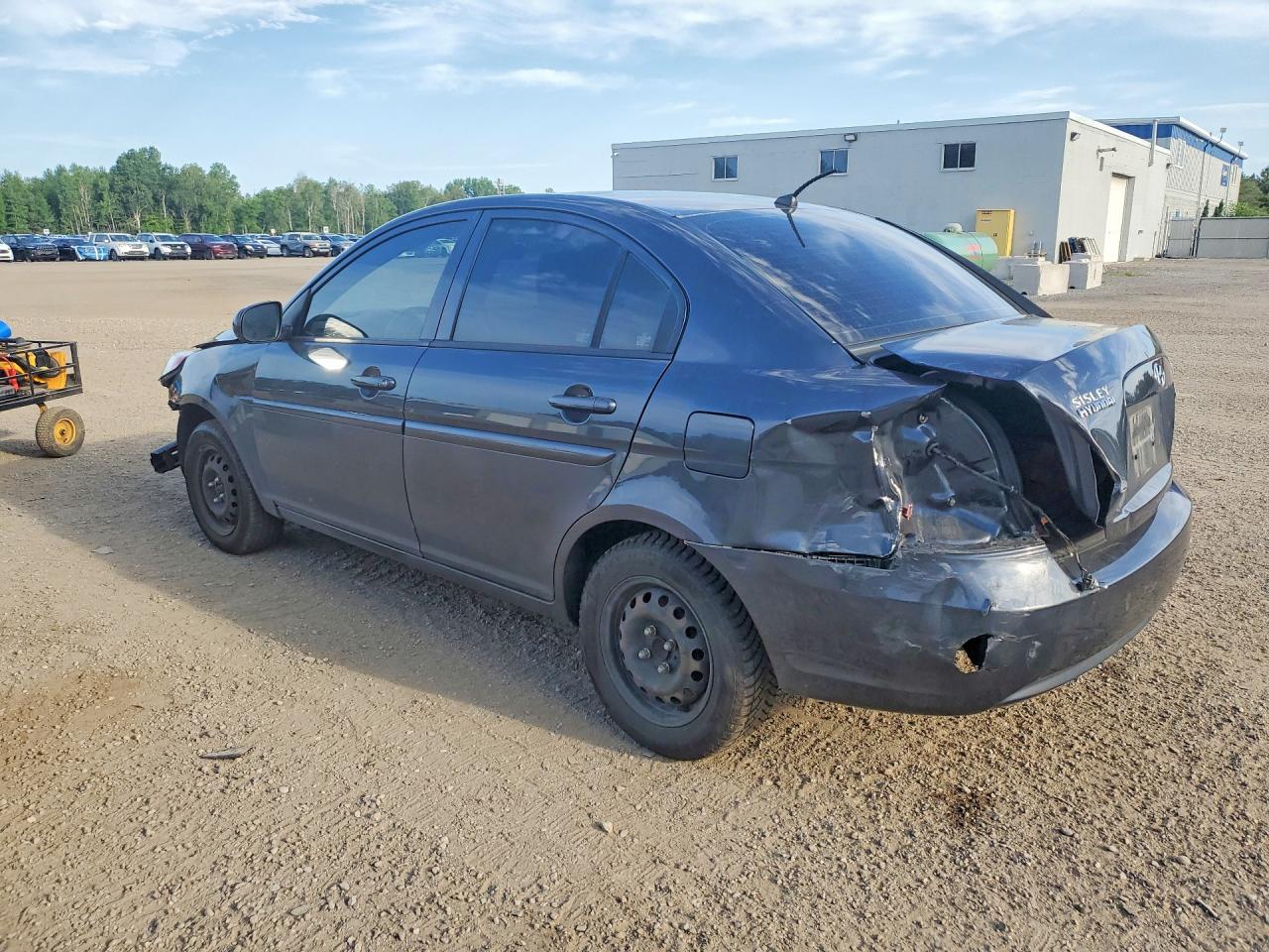 2011 Hyundai Accent Gls Black vin: KMHCN4BC0BU611862