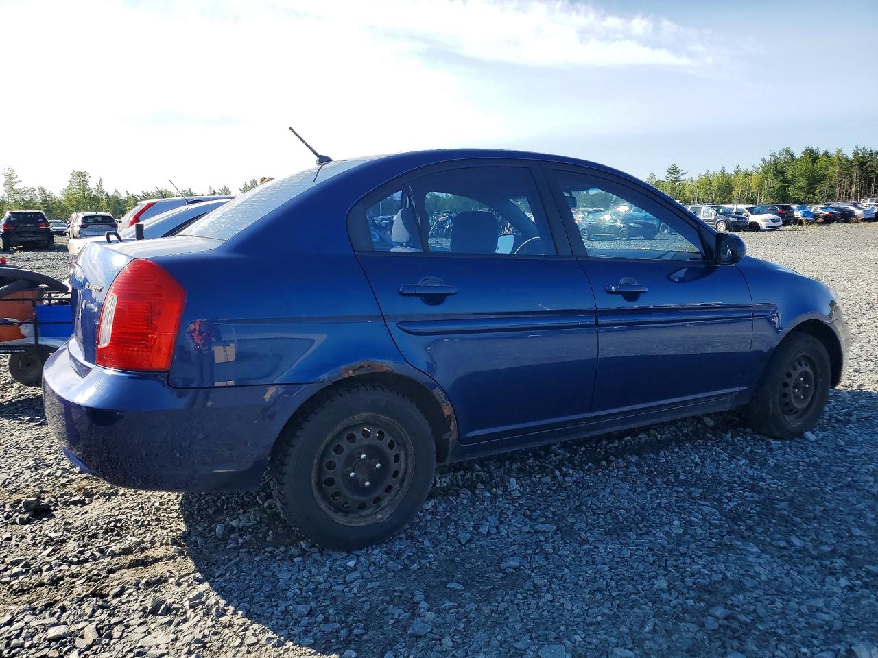 2011 Hyundai Accent Gls Blue vin: KMHCN4BC1BU619985