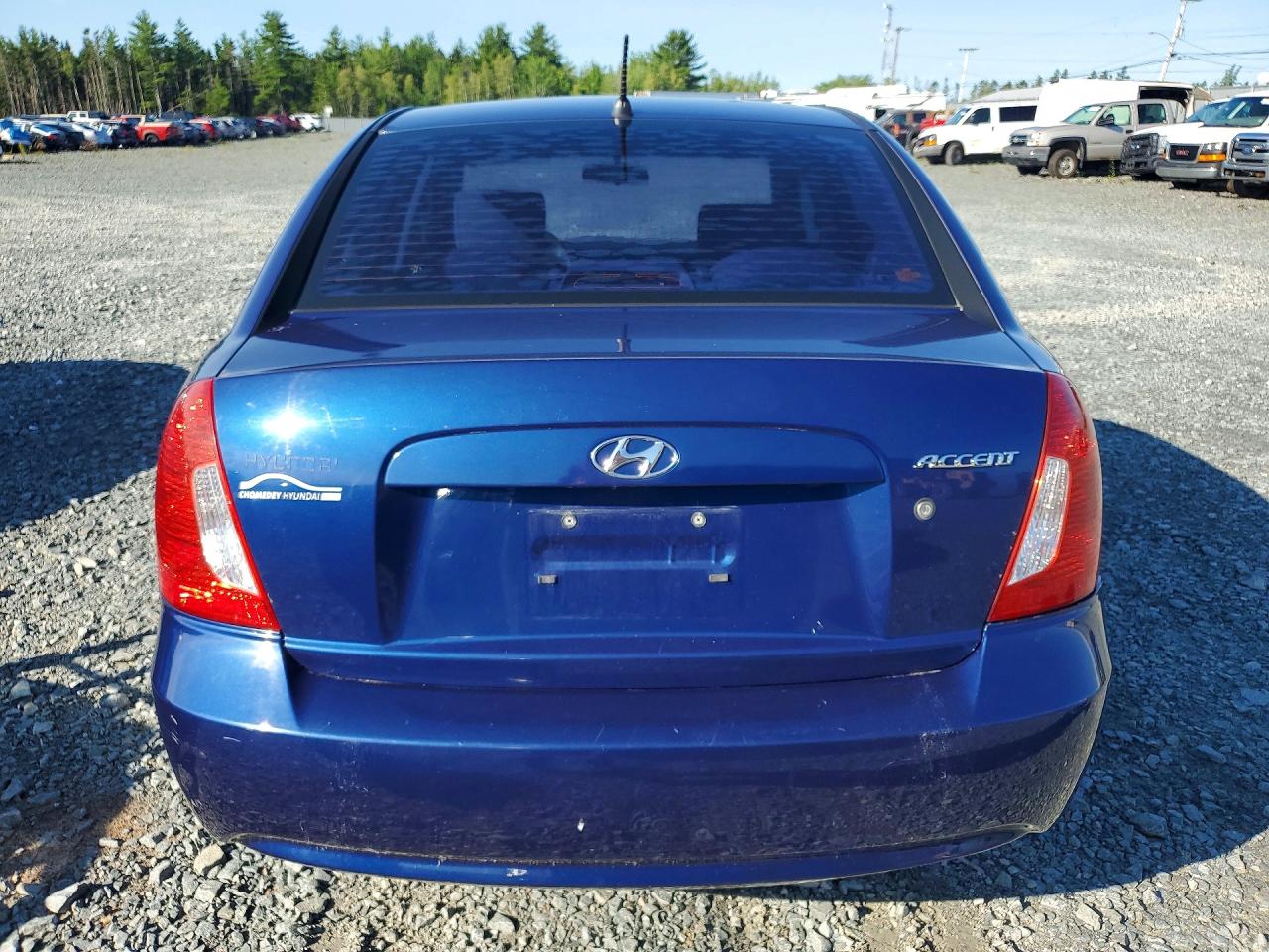 2011 Hyundai Accent Gls Blue vin: KMHCN4BC1BU619985
