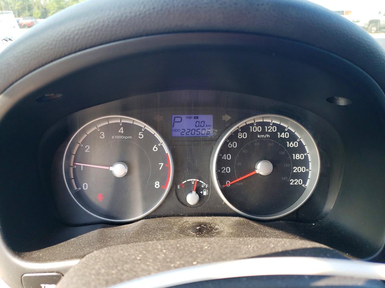 2011 Hyundai Accent Gls Blue vin: KMHCN4BC1BU619985