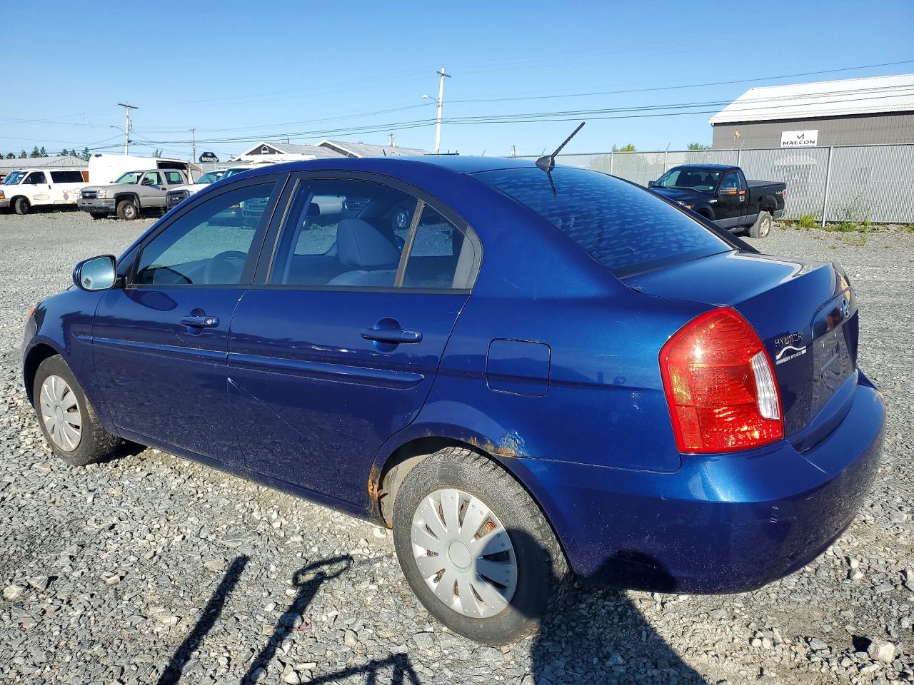 2011 Hyundai Accent Gls Blue vin: KMHCN4BC1BU619985