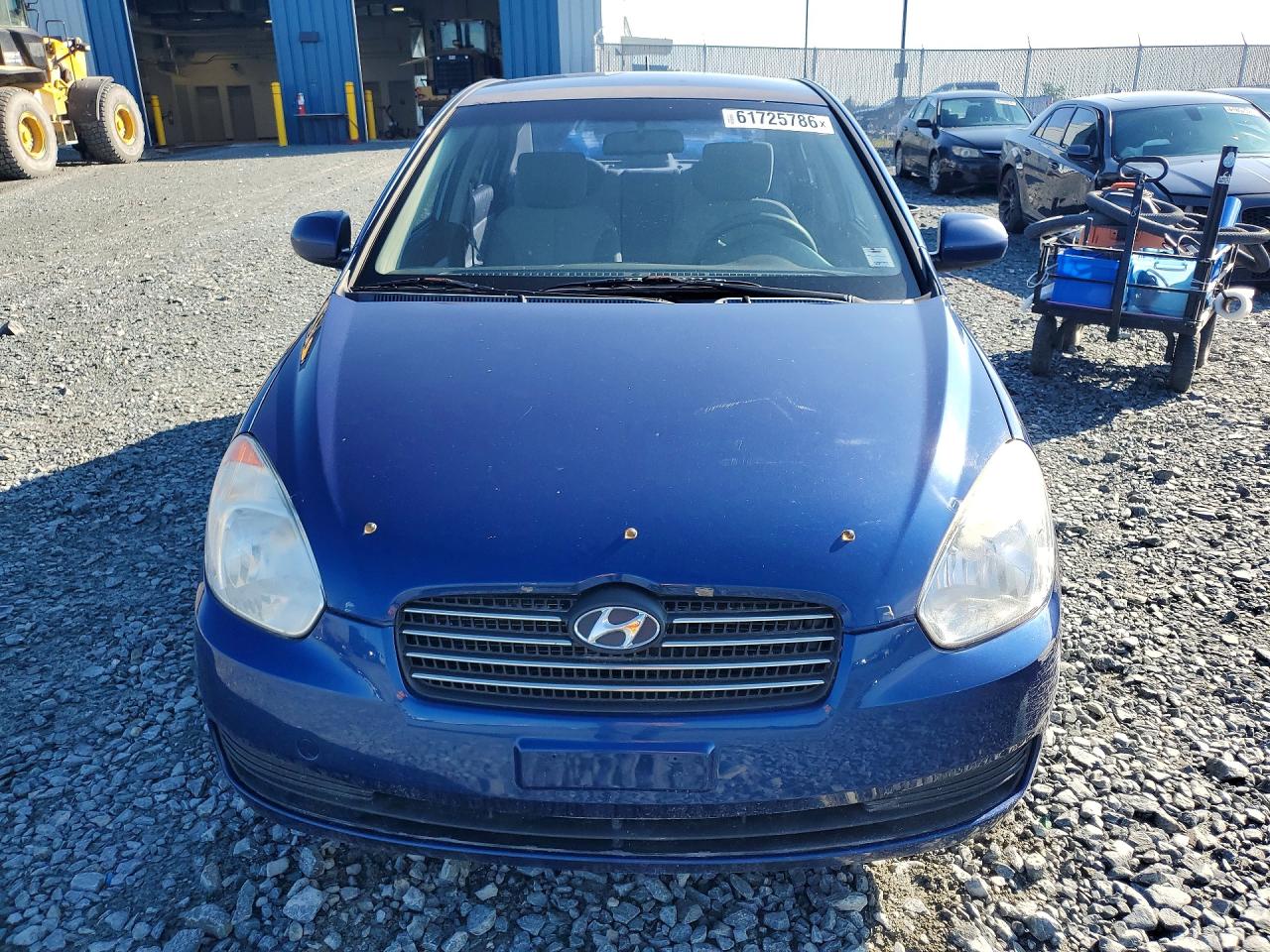 2011 Hyundai Accent Gls Blue vin: KMHCN4BC1BU619985