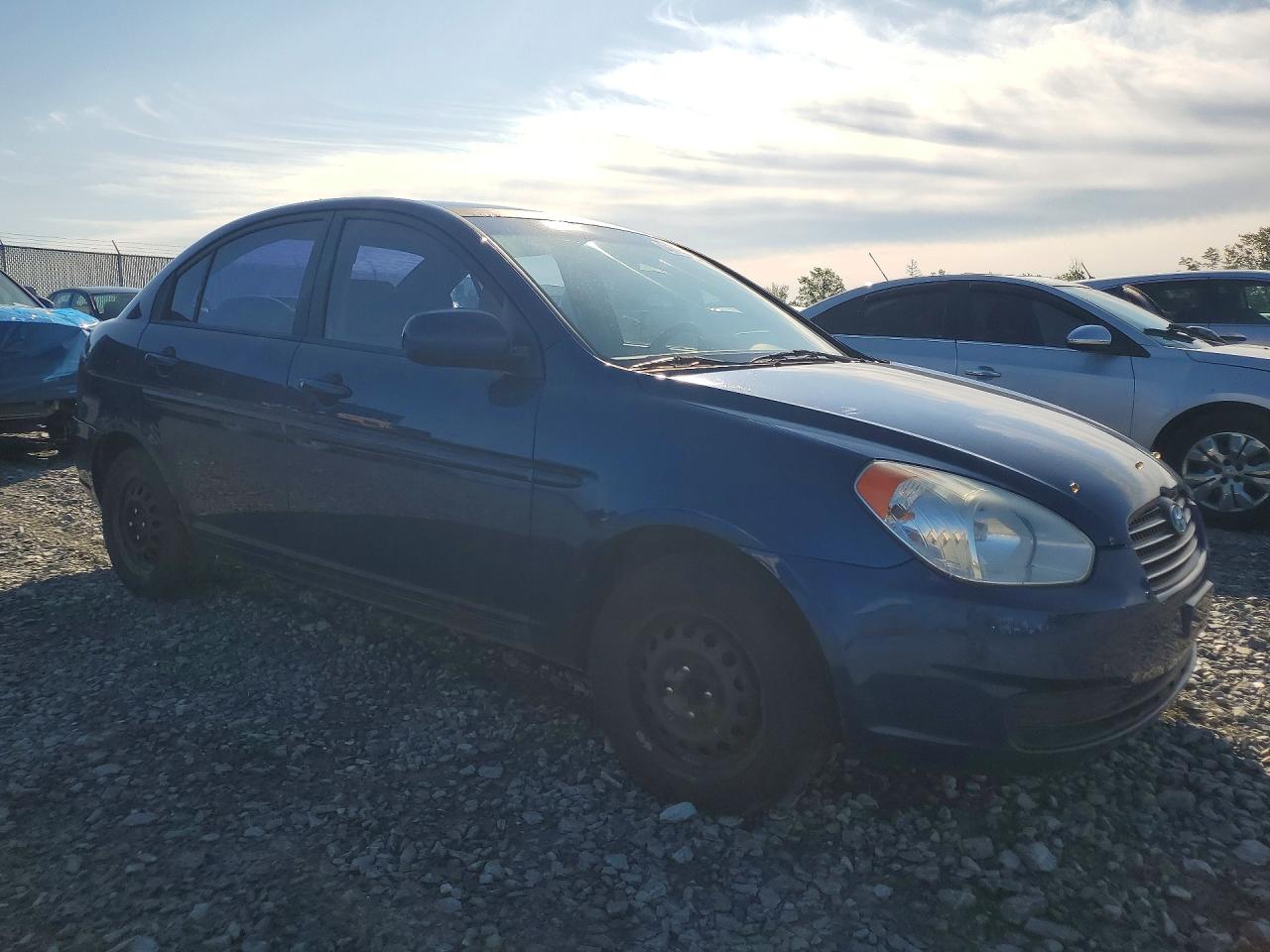 2011 Hyundai Accent Gls Blue vin: KMHCN4BC1BU619985