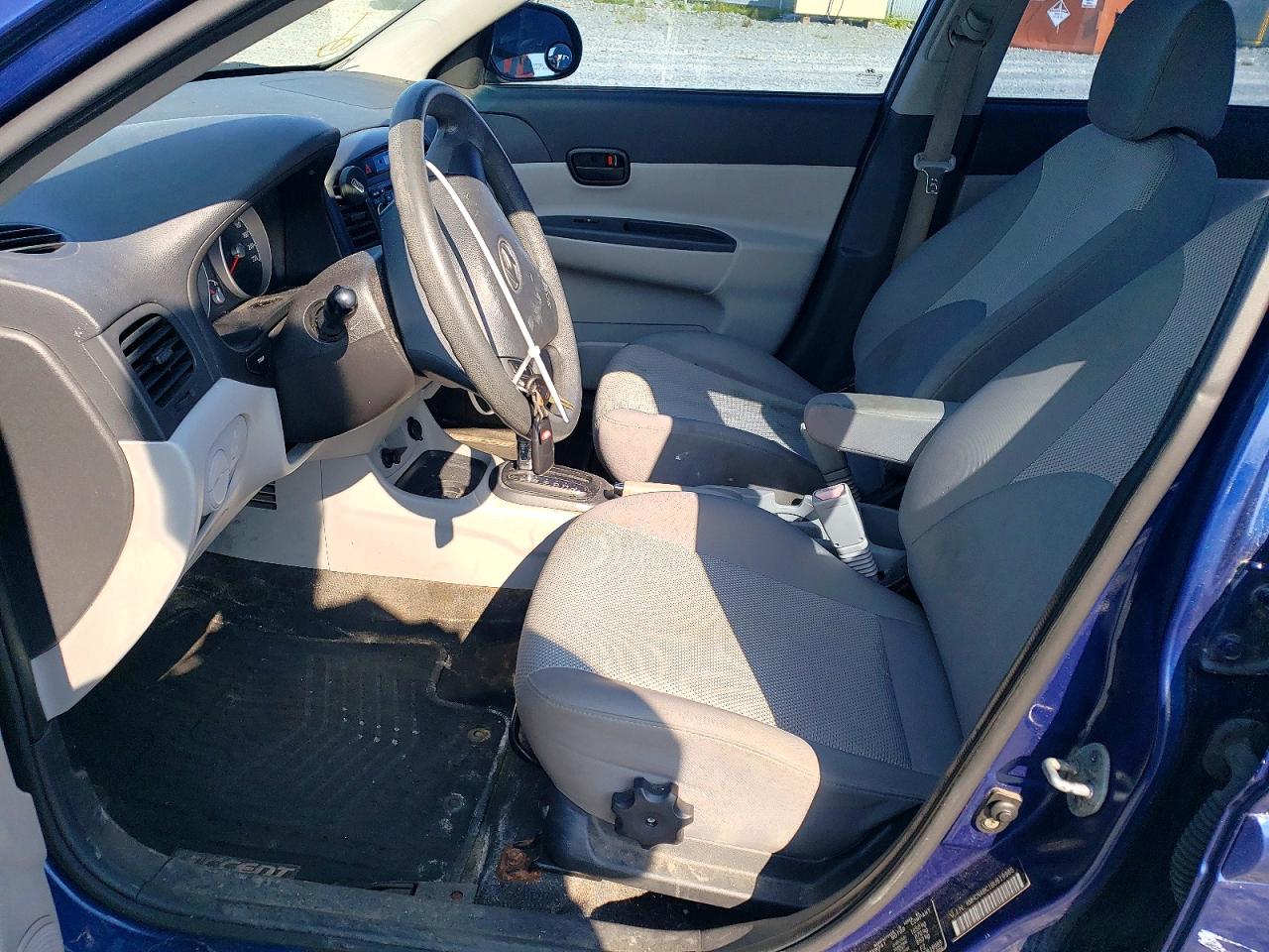 2011 Hyundai Accent Gls Blue vin: KMHCN4BC1BU619985