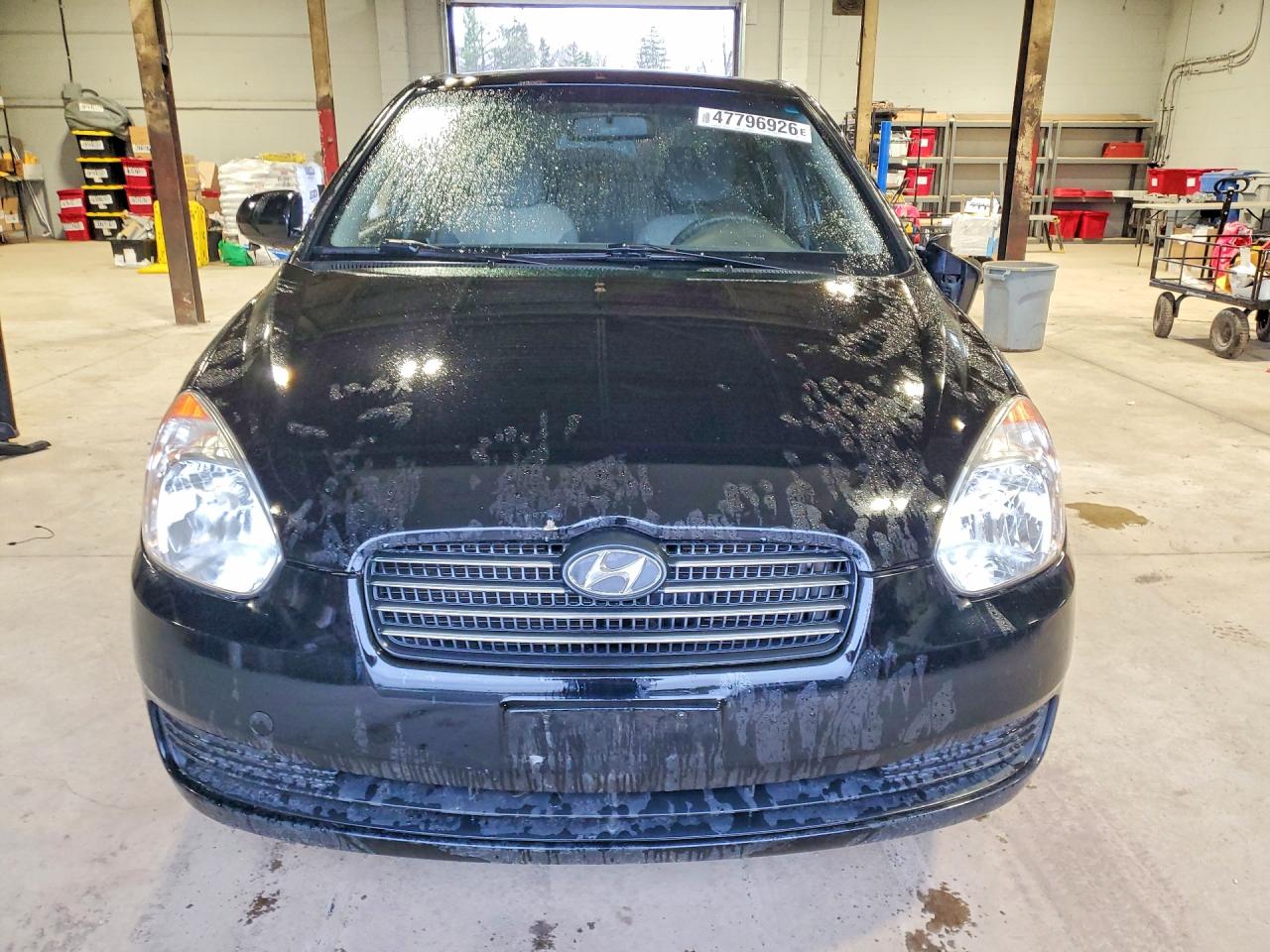 2010 Hyundai Accent Gls Black vin: KMHCN4BC3AU517215