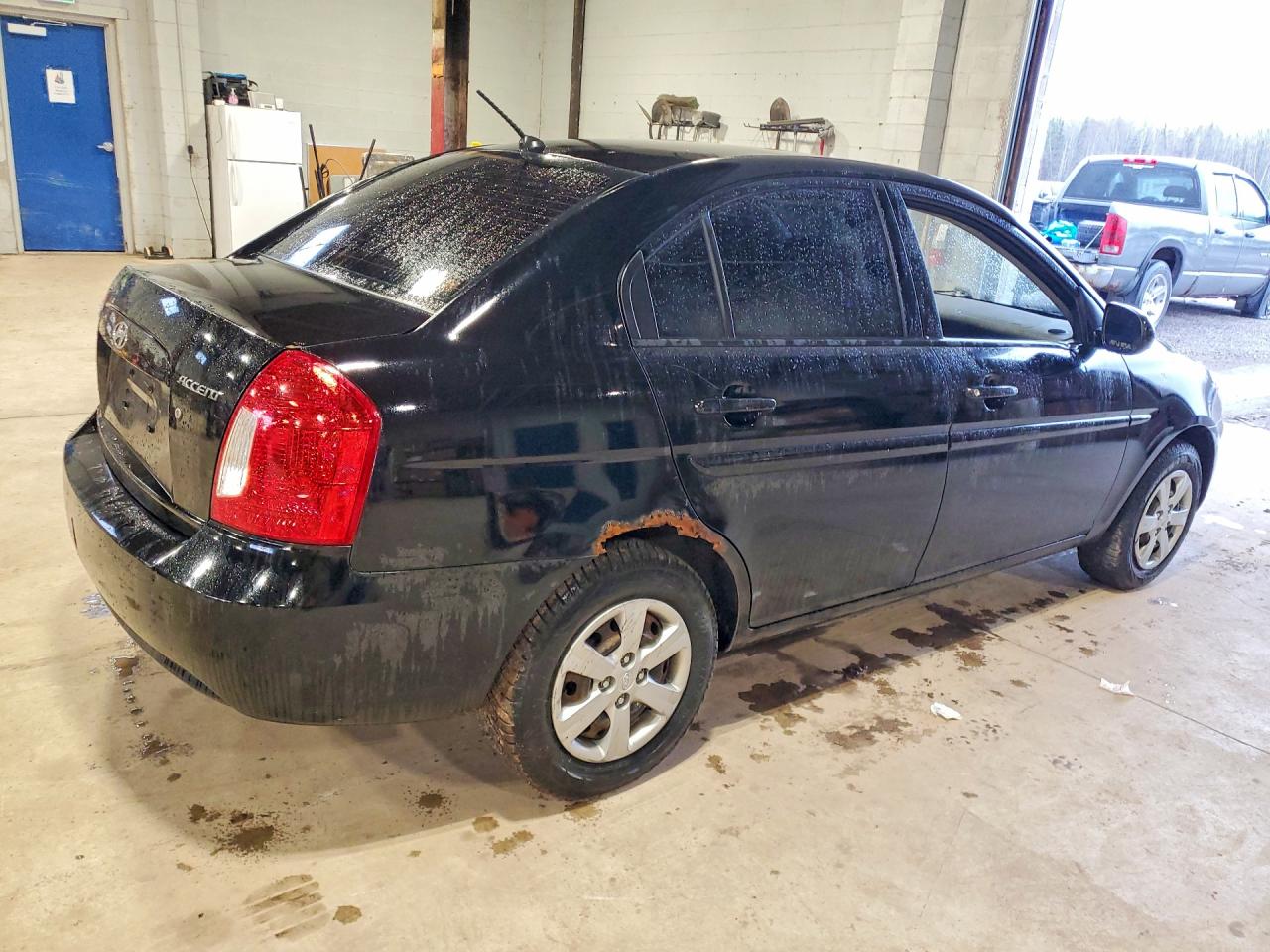2010 Hyundai Accent Gls Black vin: KMHCN4BC3AU517215