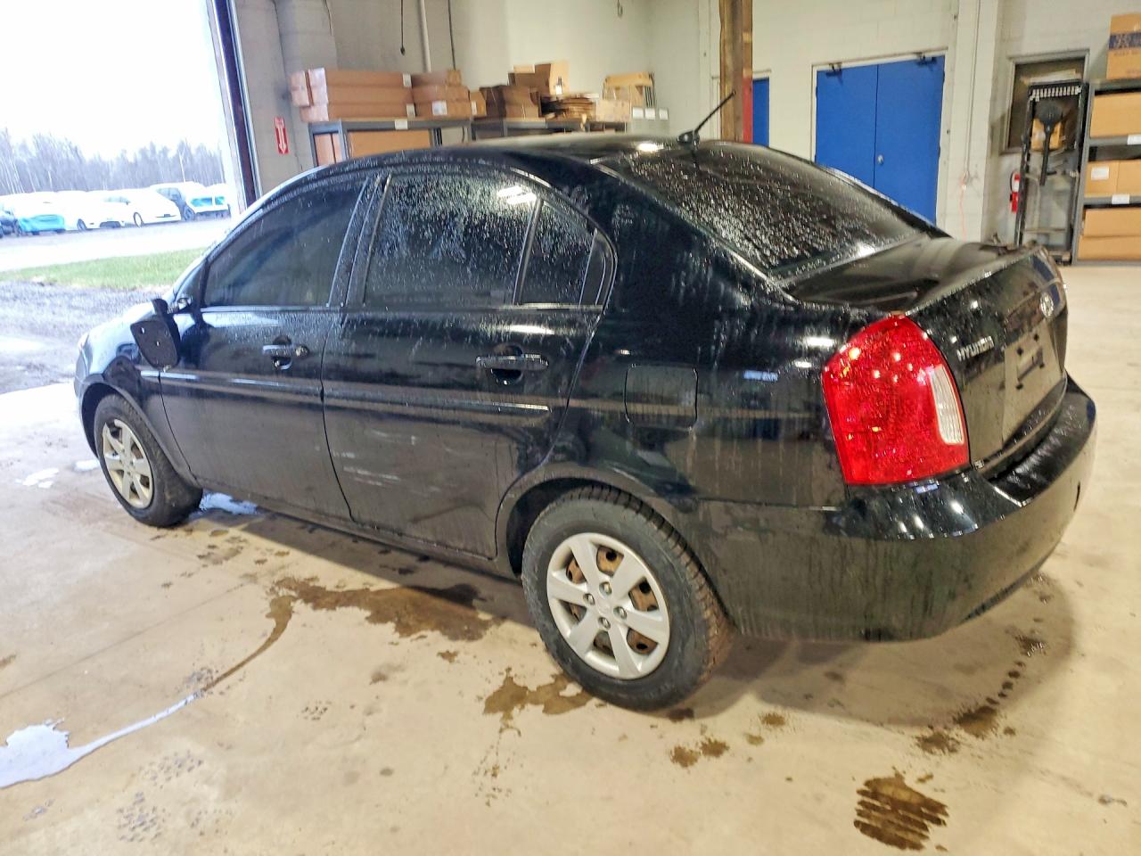 2010 Hyundai Accent Gls Black vin: KMHCN4BC3AU517215