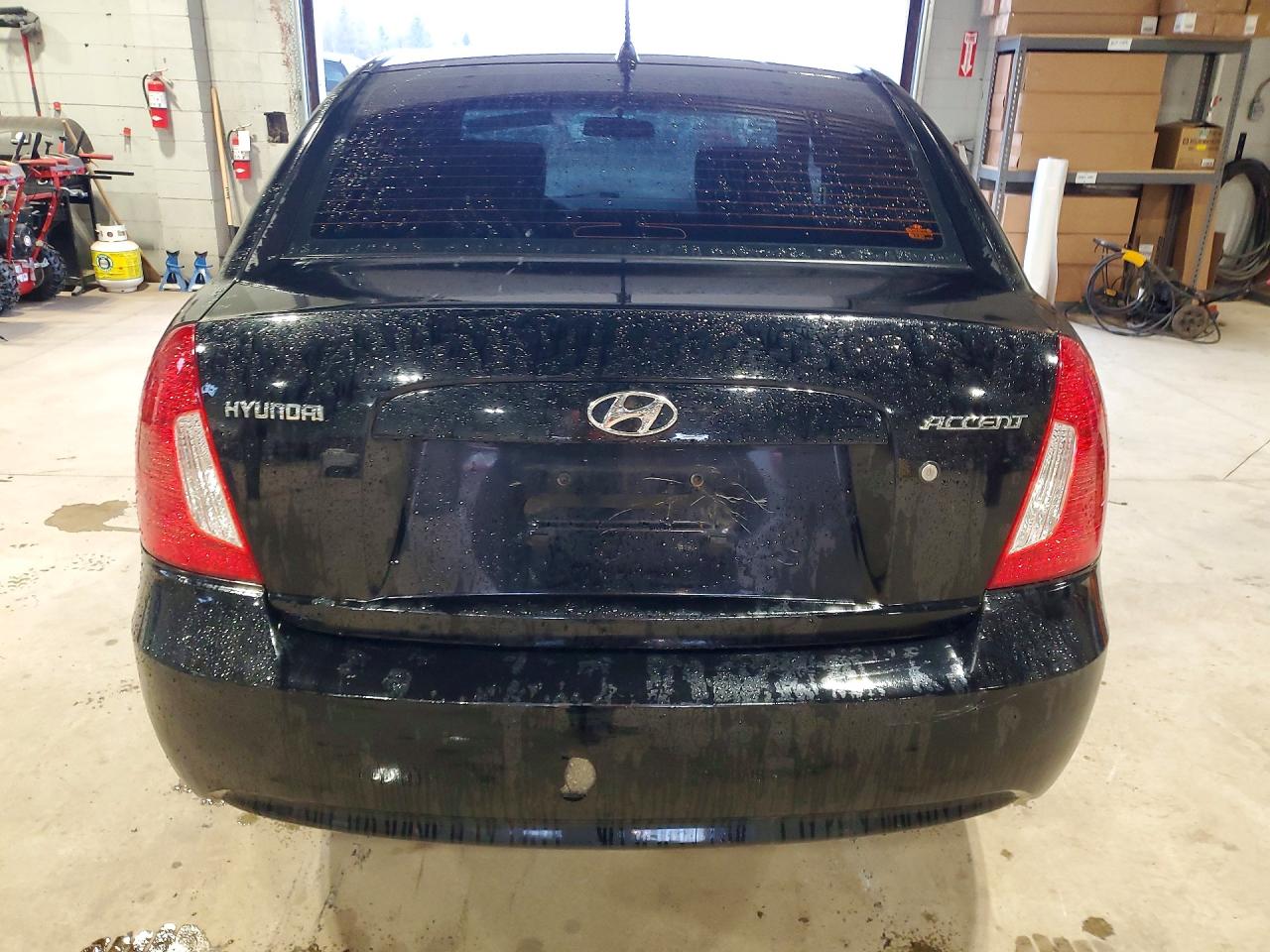 2010 Hyundai Accent Gls Black vin: KMHCN4BC3AU517215