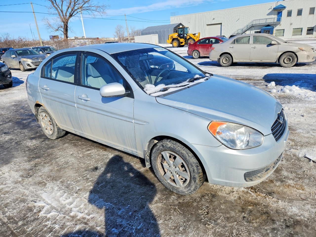 2011 Hyundai Accent Gls Silver vin: KMHCN4BC9BU593295