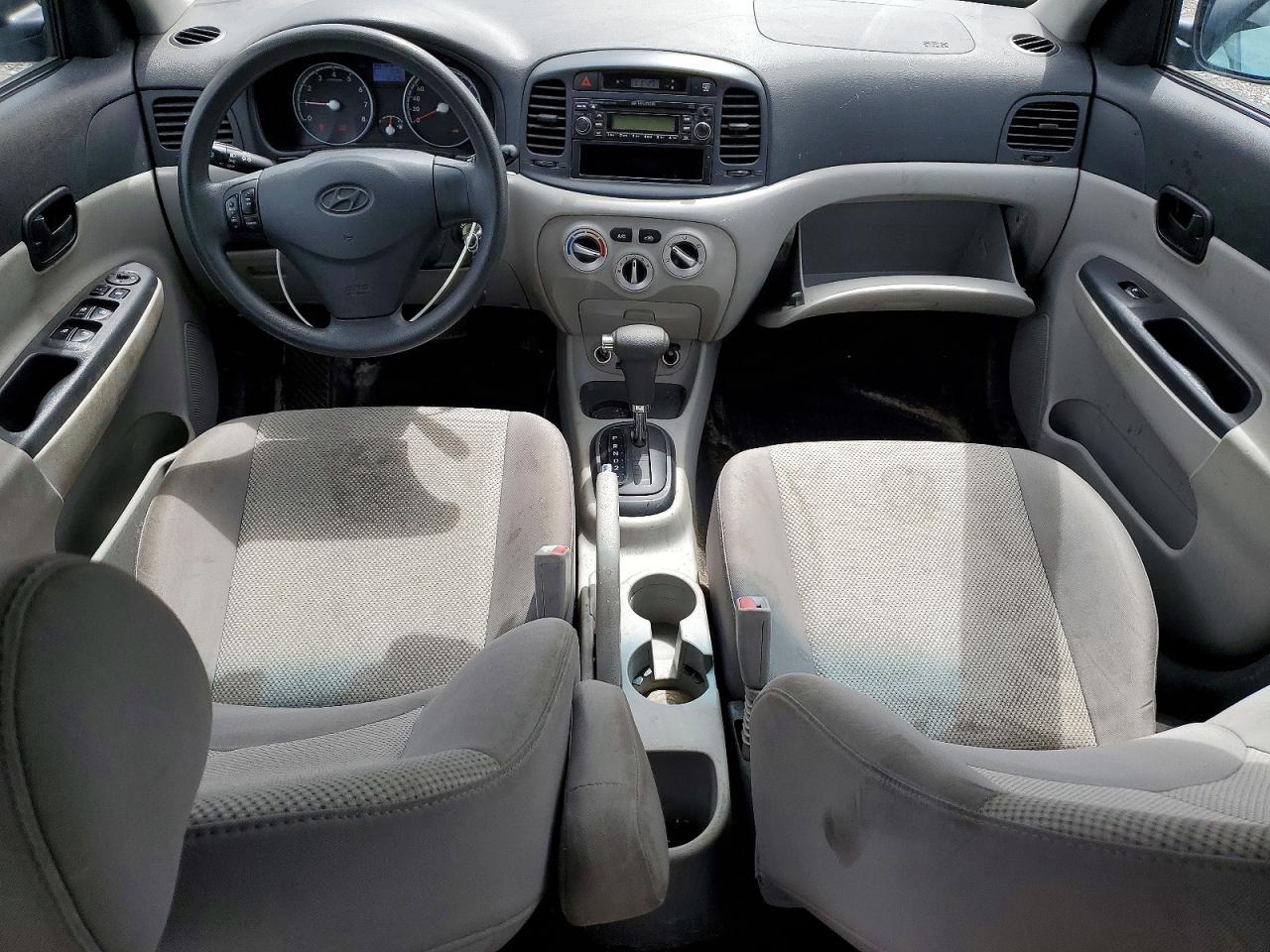 2011 Hyundai Accent Gls Gray vin: KMHCN4BCXBU621878