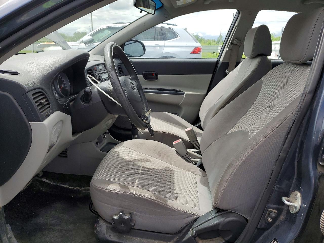2011 Hyundai Accent Gls Gray vin: KMHCN4BCXBU621878