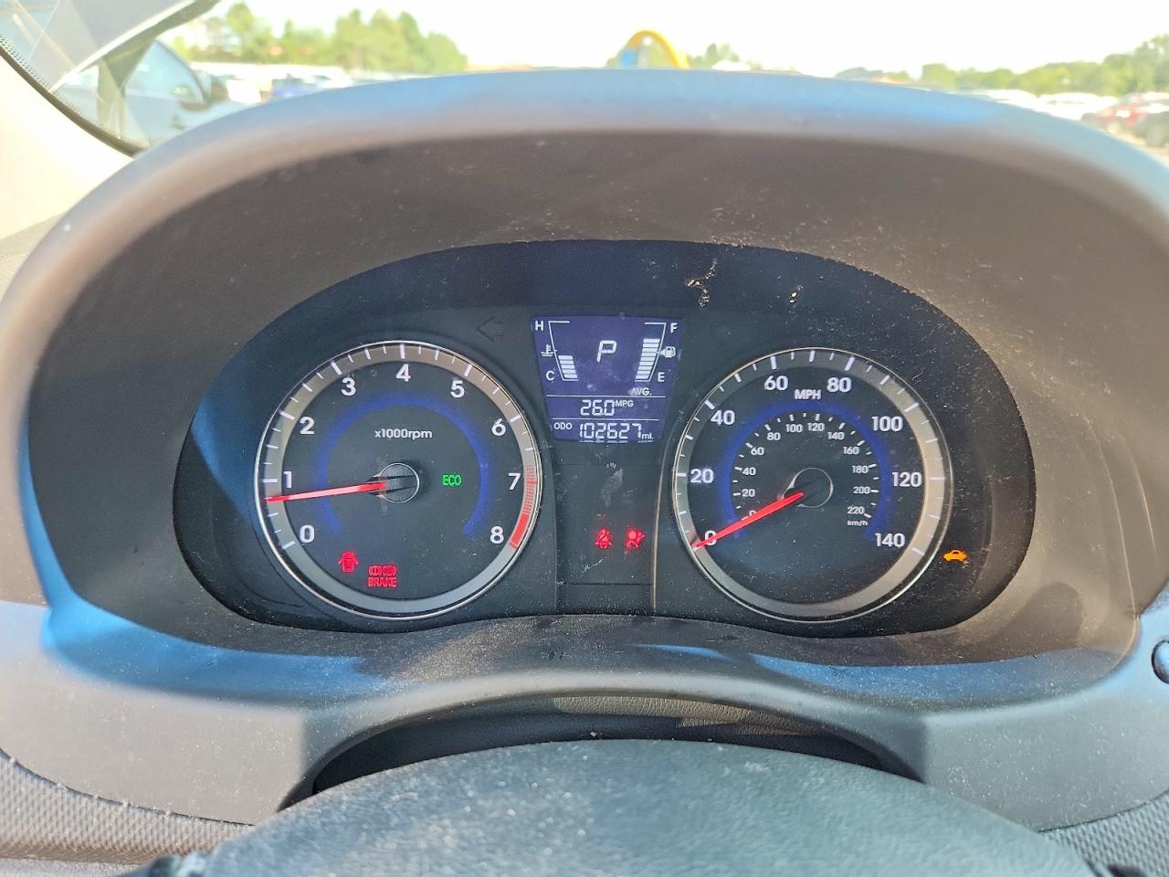 2012 Hyundai Accent Gls Gray vin: KMHCT4AE0CU222486