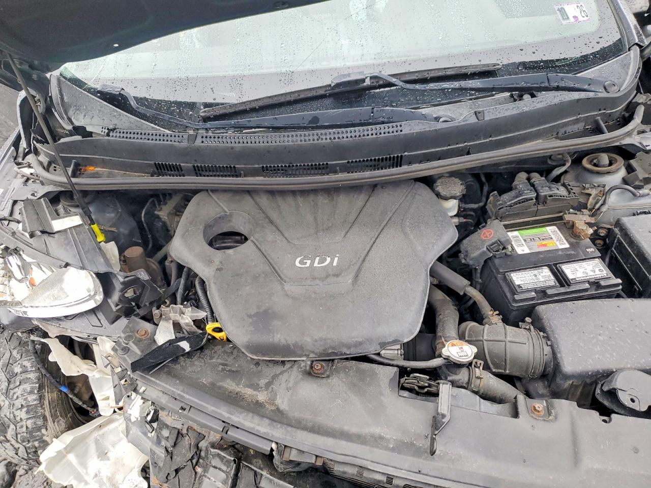 2012 Hyundai Accent Gls Gray vin: KMHCT4AE0CU222519