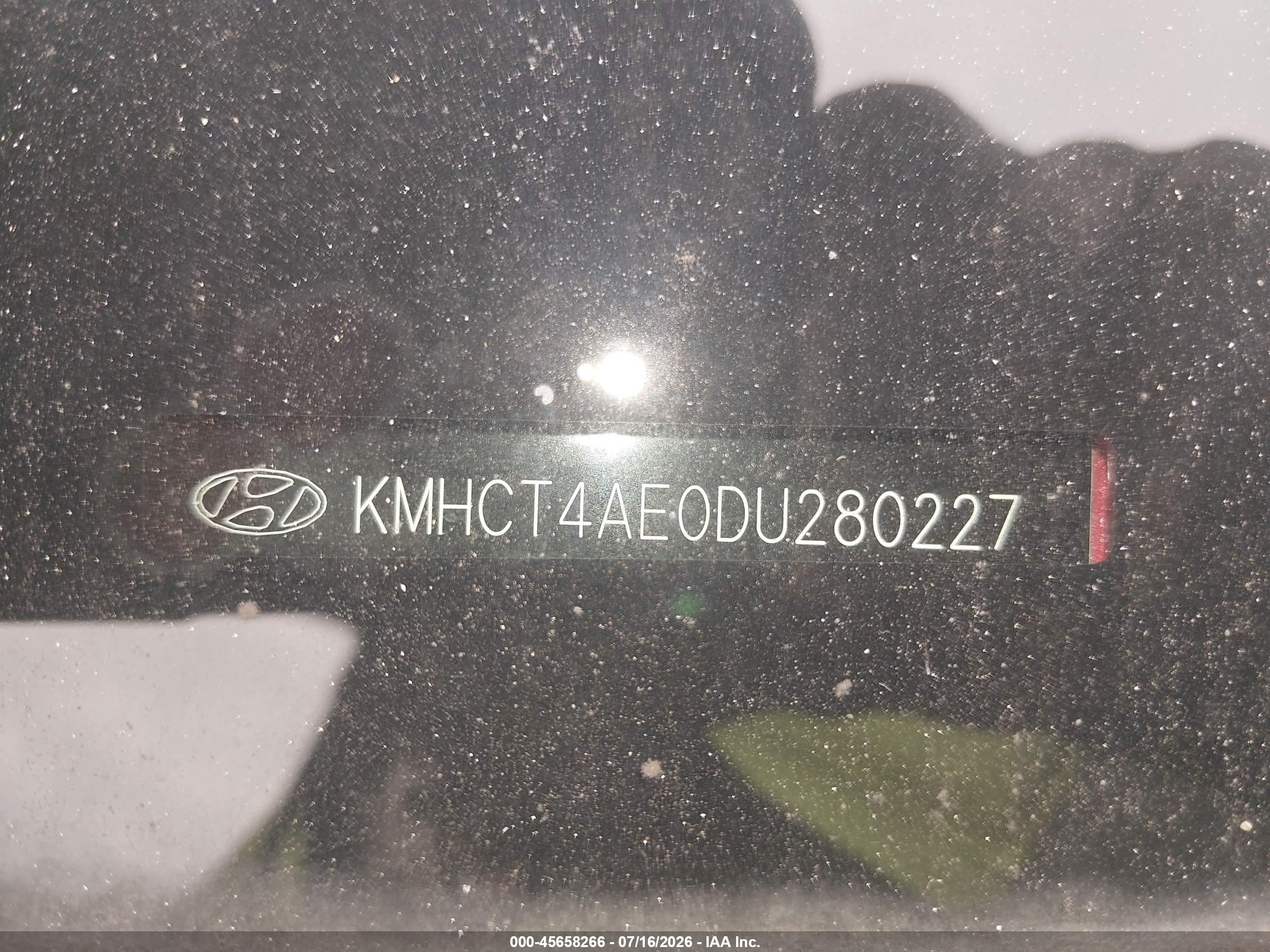 2013 Hyundai Accent Gls Red vin: KMHCT4AE0DU280227