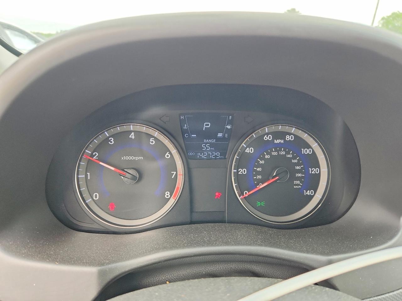2013 Hyundai Accent Gls Blue vin: KMHCT4AE0DU500207