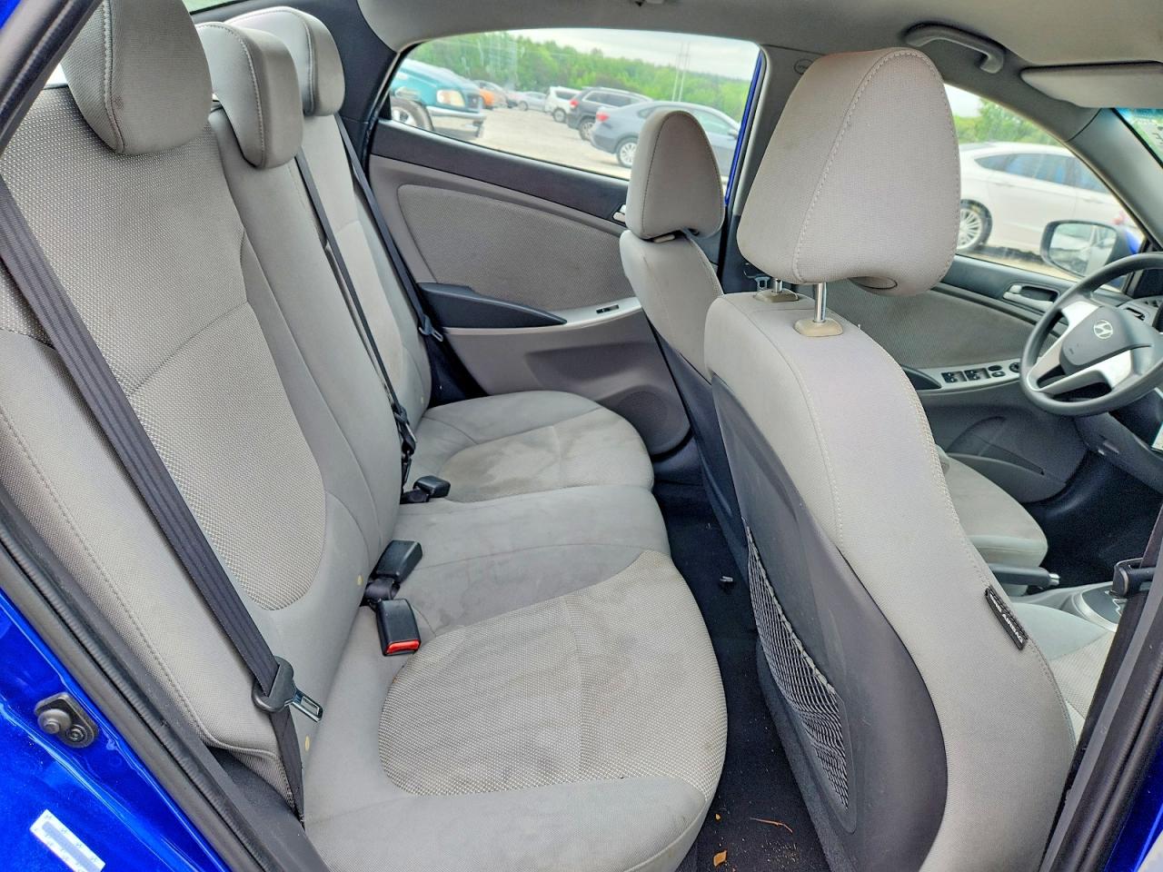 2013 Hyundai Accent Gls Blue vin: KMHCT4AE0DU500207
