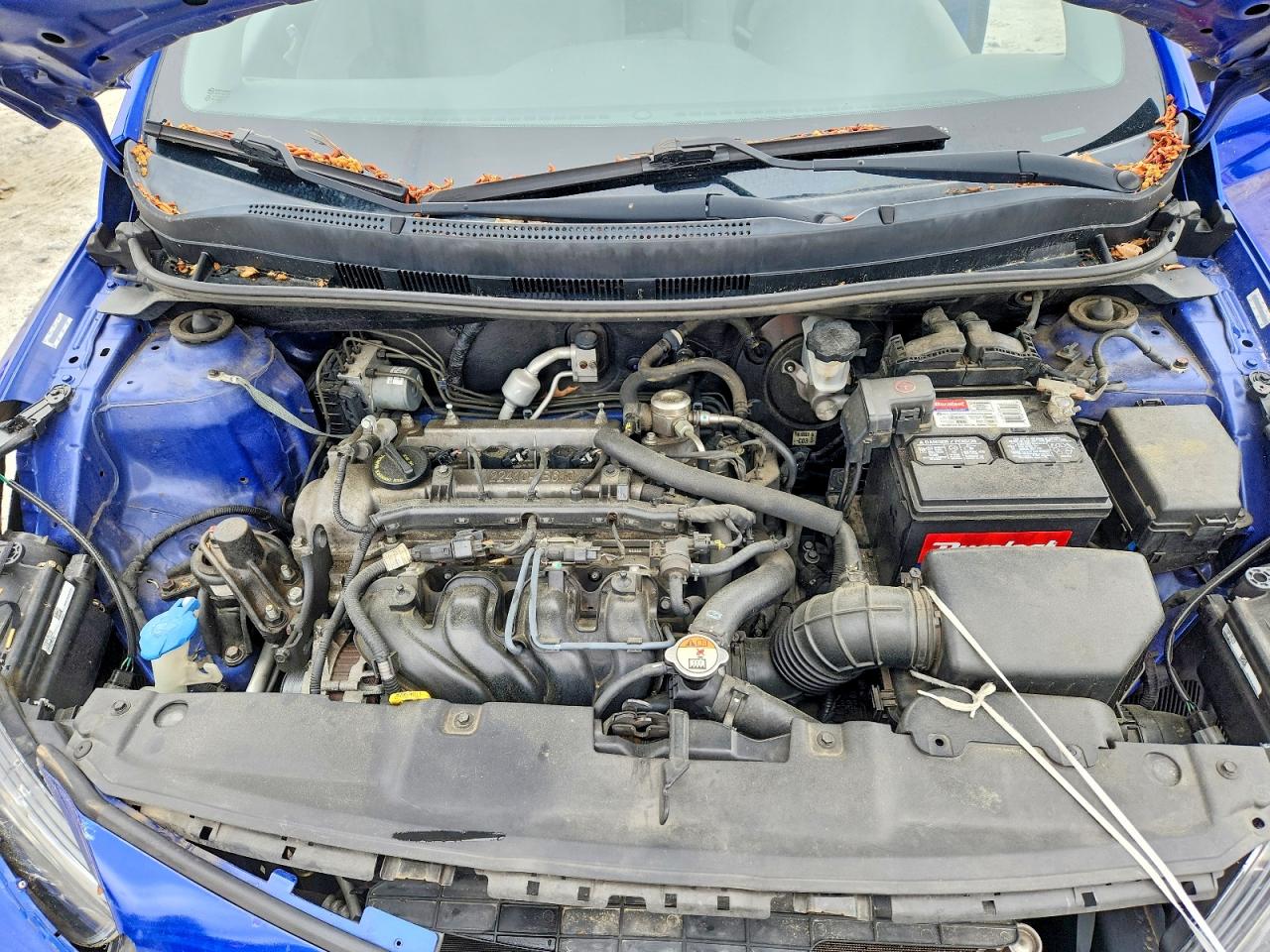 2013 Hyundai Accent Gls Blue vin: KMHCT4AE0DU500207