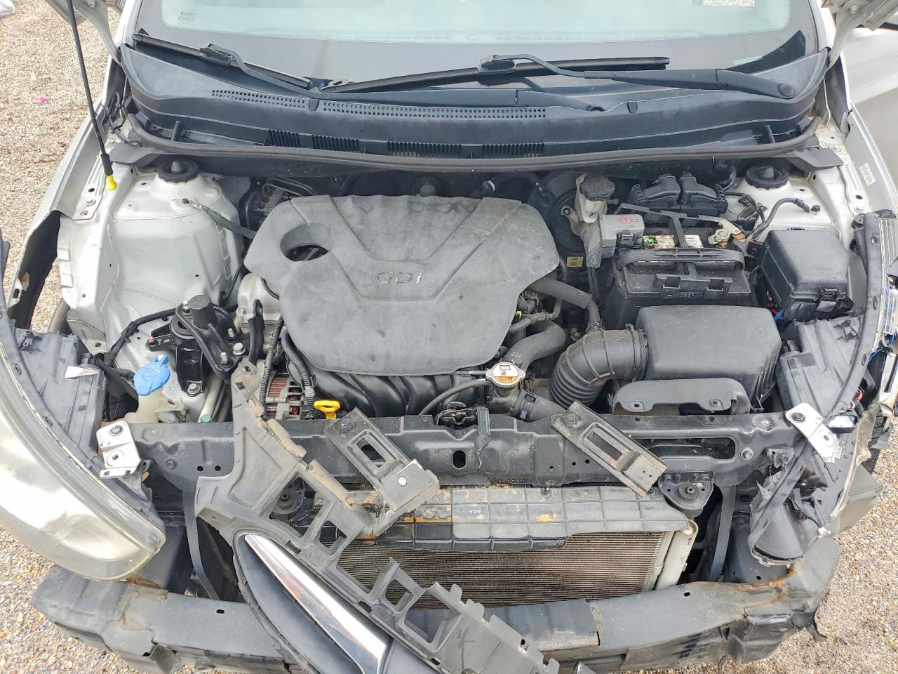 2013 Hyundai Accent Gls Silver vin: KMHCT4AE0DU502863