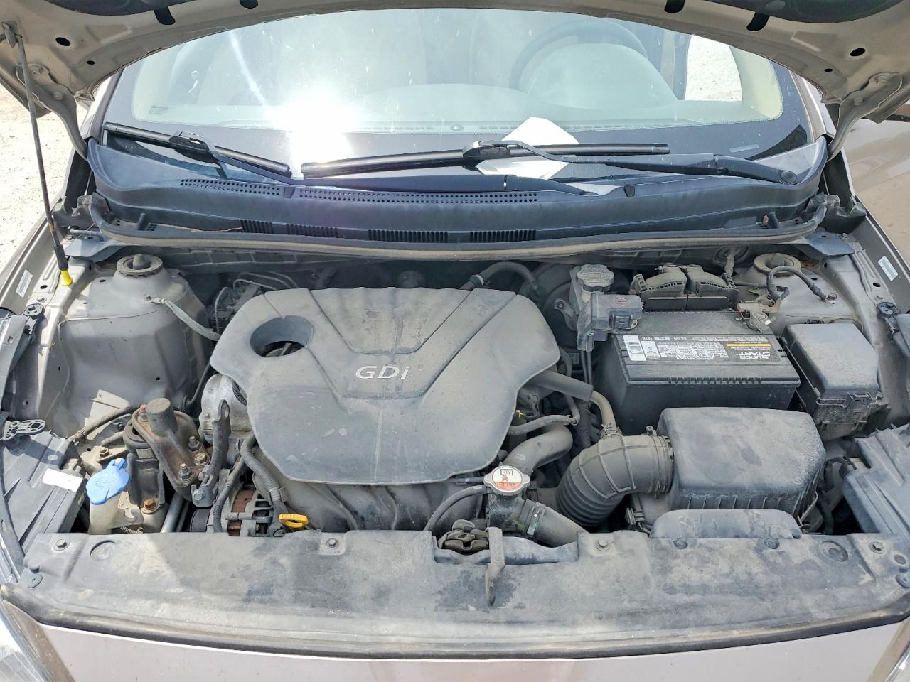 2013 Hyundai Accent Gls Beige vin: KMHCT4AE0DU543011