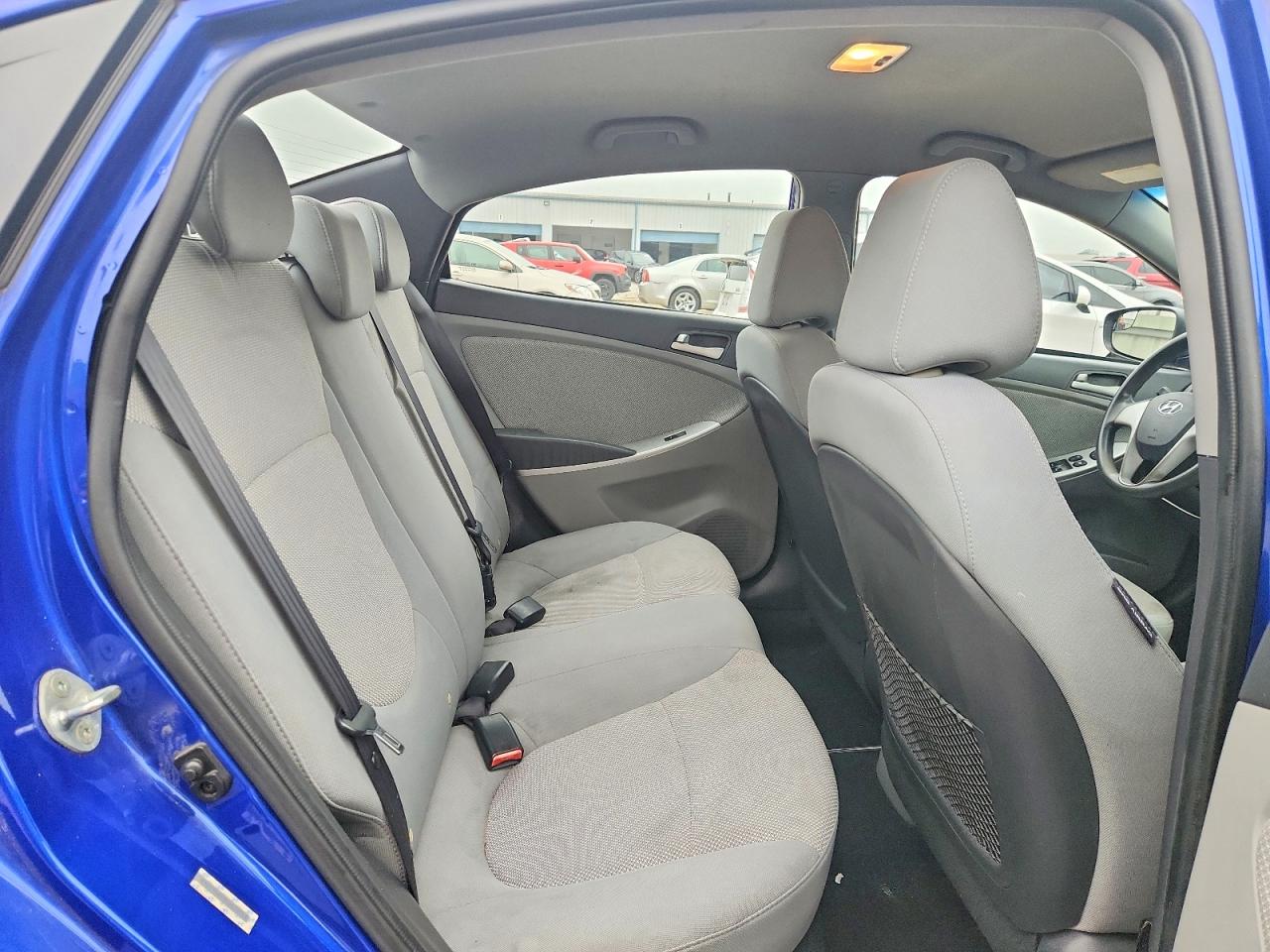 2014 Hyundai Accent Gls Blue vin: KMHCT4AE0EU600549