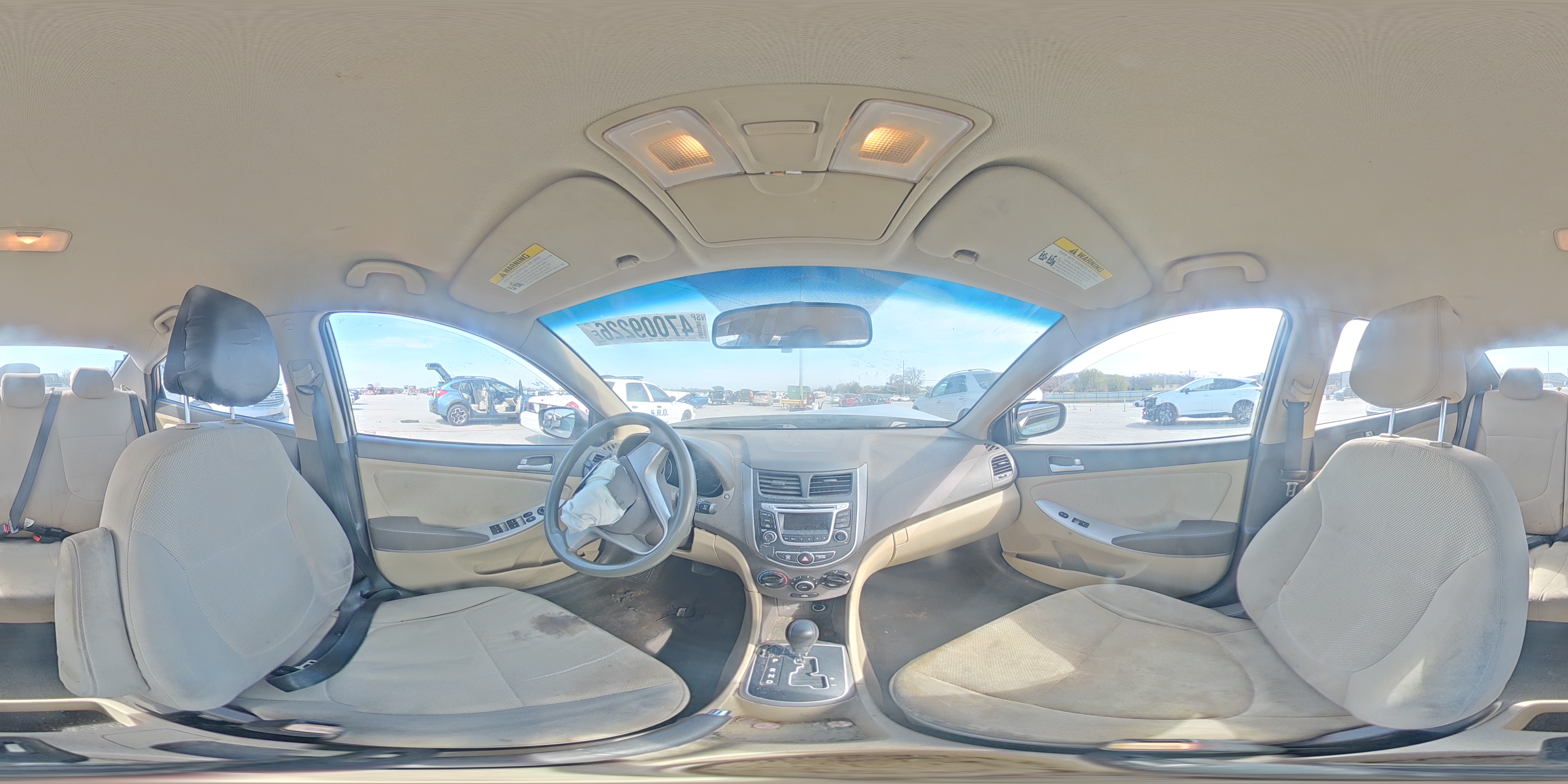 2014 Hyundai Accent Gls Silver vin: KMHCT4AE0EU614001