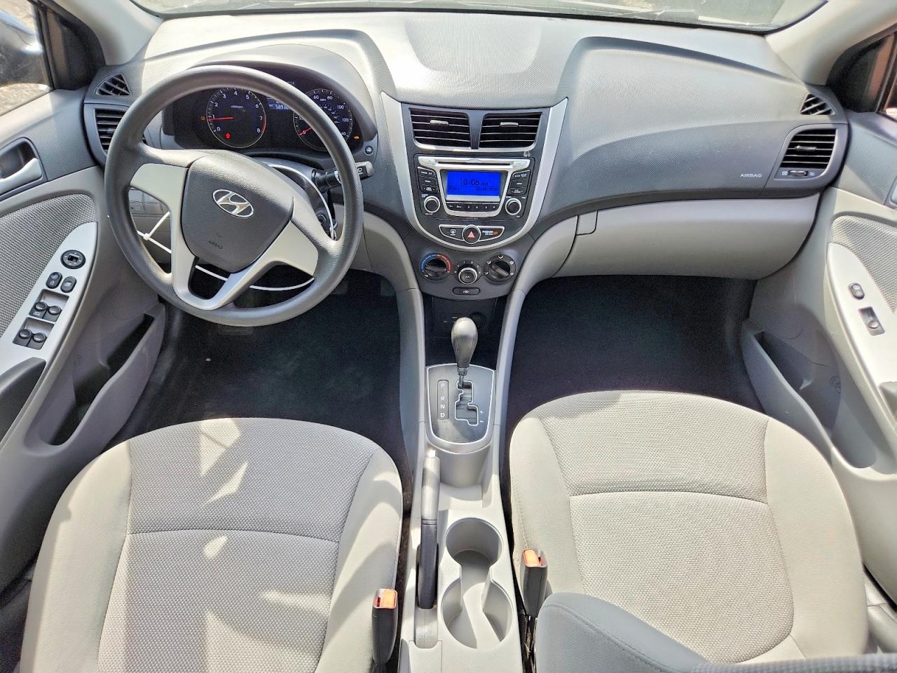 2014 Hyundai Accent Gls Black vin: KMHCT4AE0EU778414
