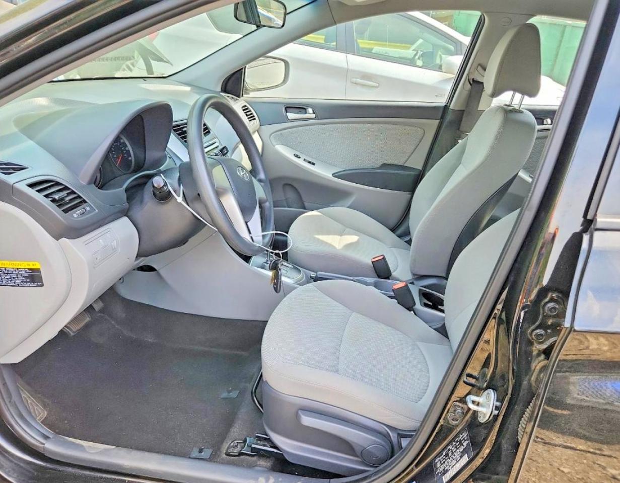 2014 Hyundai Accent Gls Black vin: KMHCT4AE0EU778414
